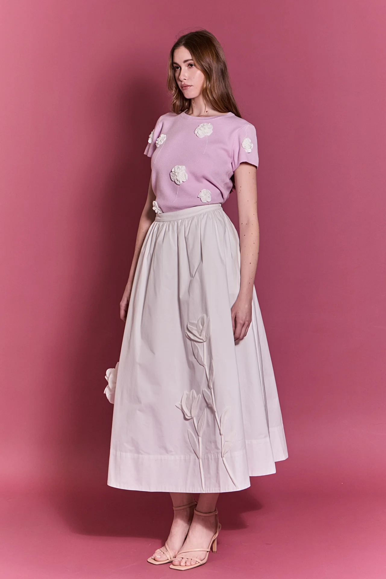 3D Flower Knit Top - Image 10