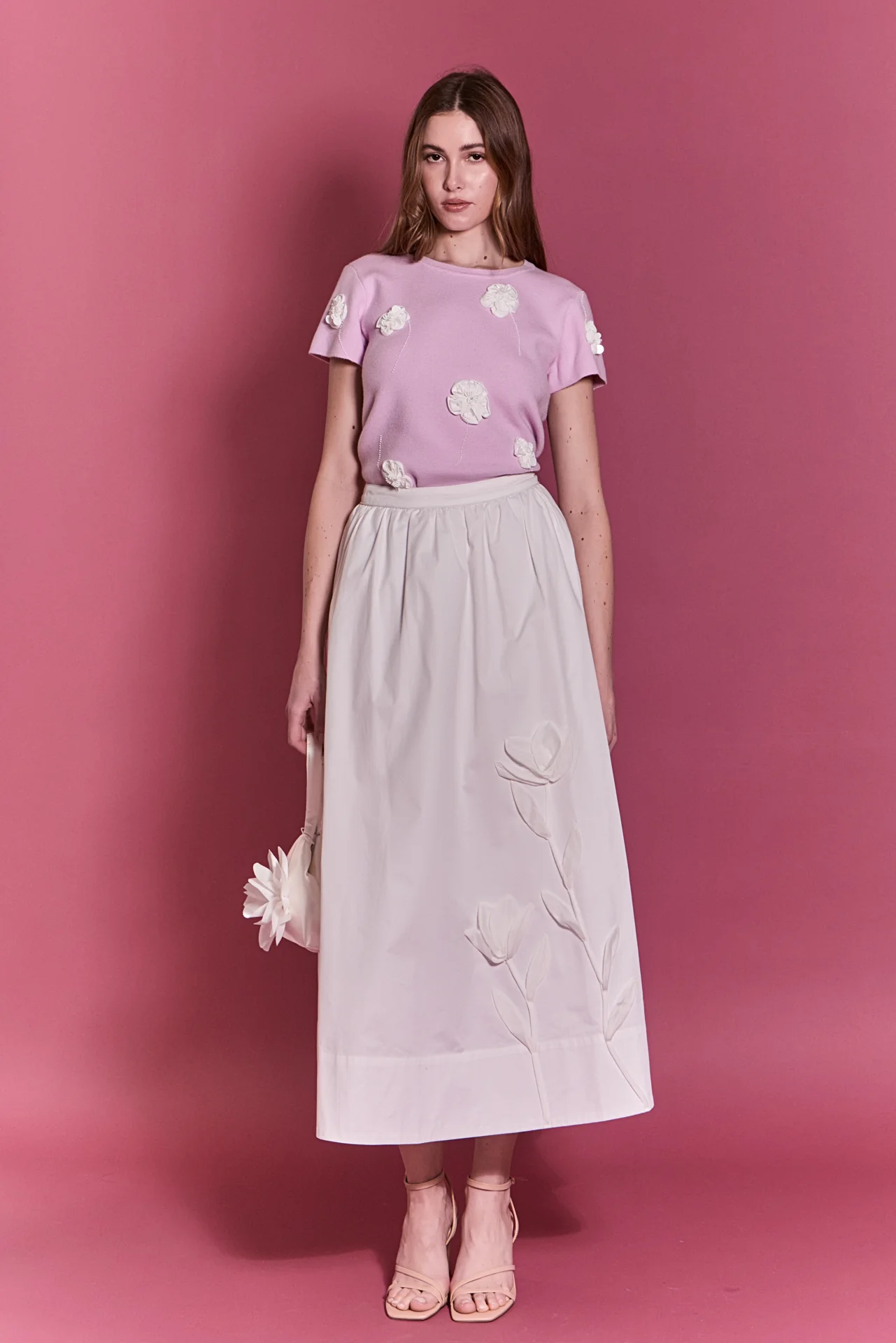 3D Flower Knit Top - Image 8