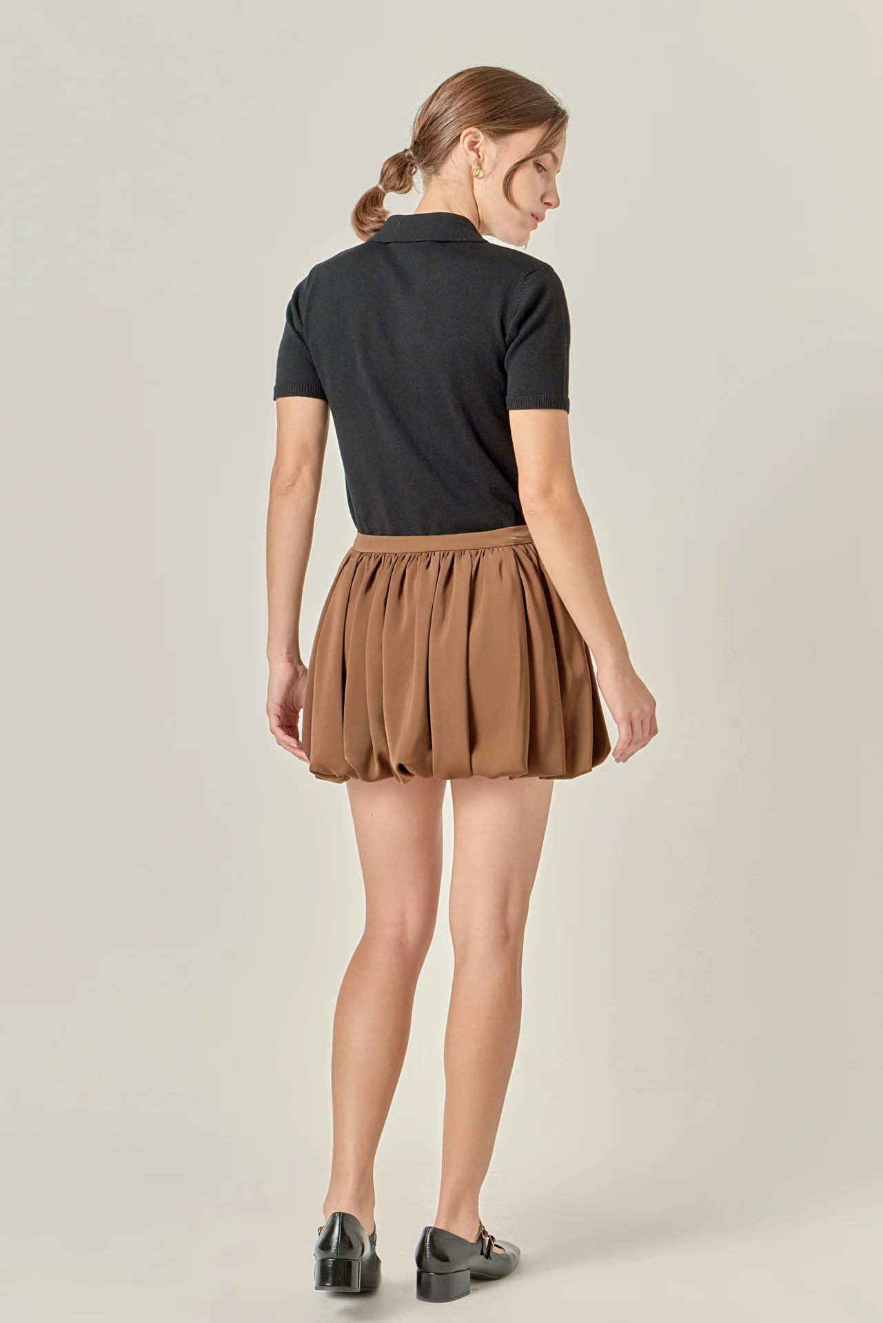 Bubble Hem Mini Skirt - Image 12