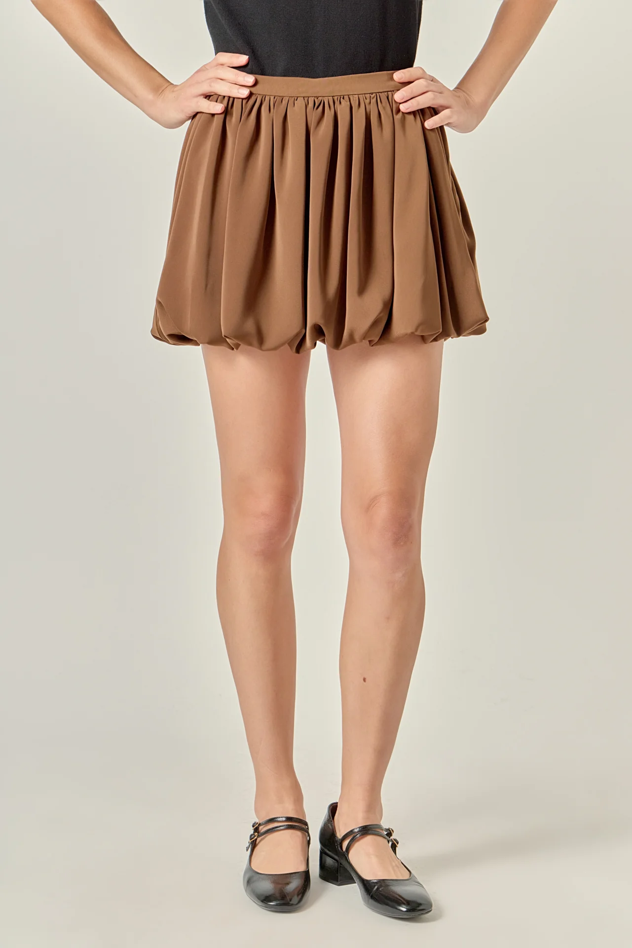 Bubble Hem Mini Skirt - Image 13