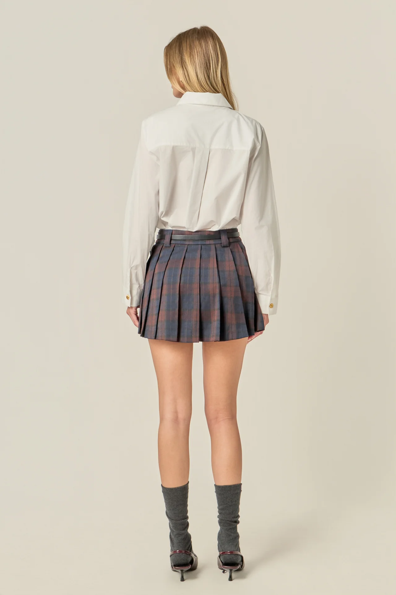 Bib Collar Detailed Shirt - Image 4