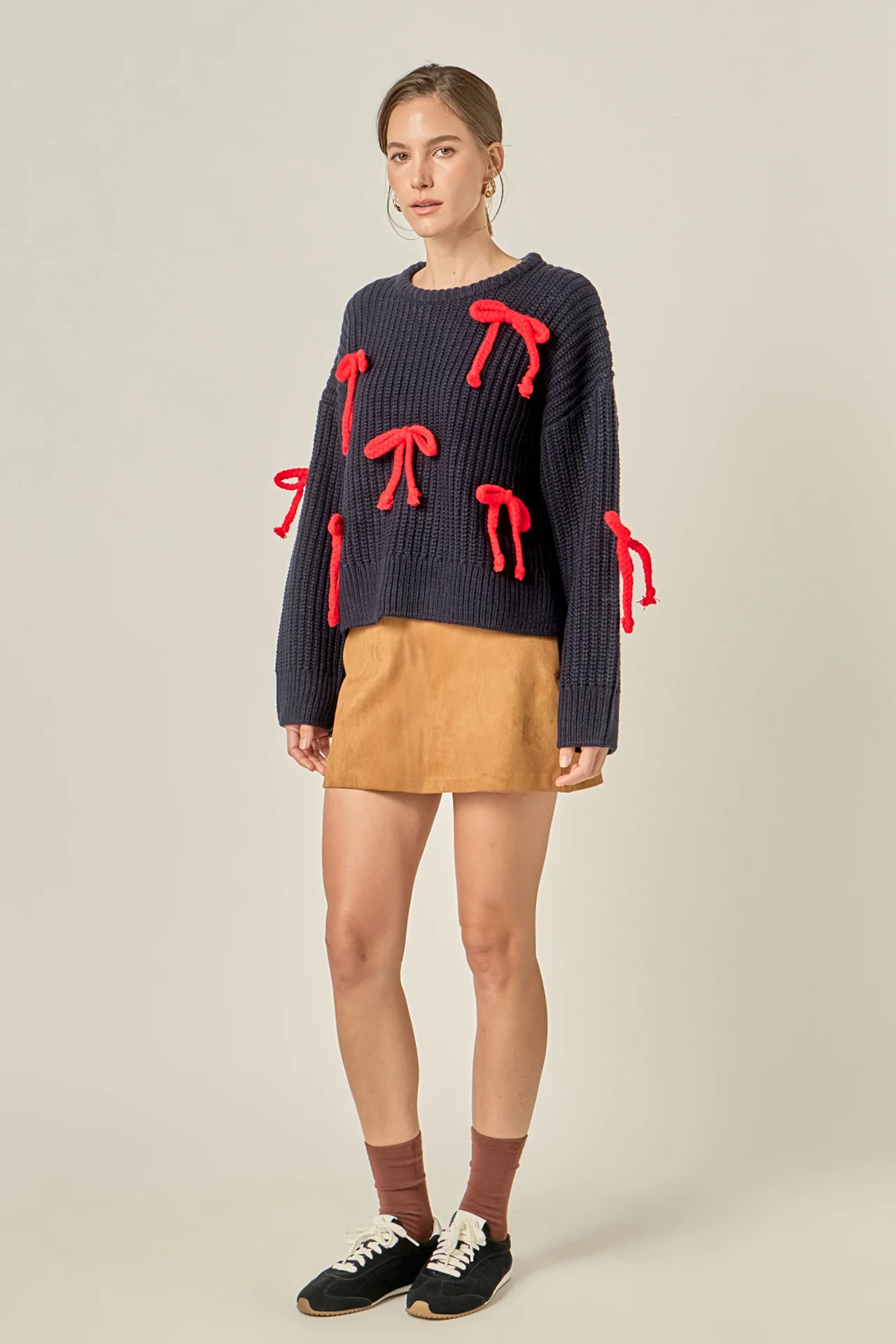 Bow Detailed Knit - Image 3