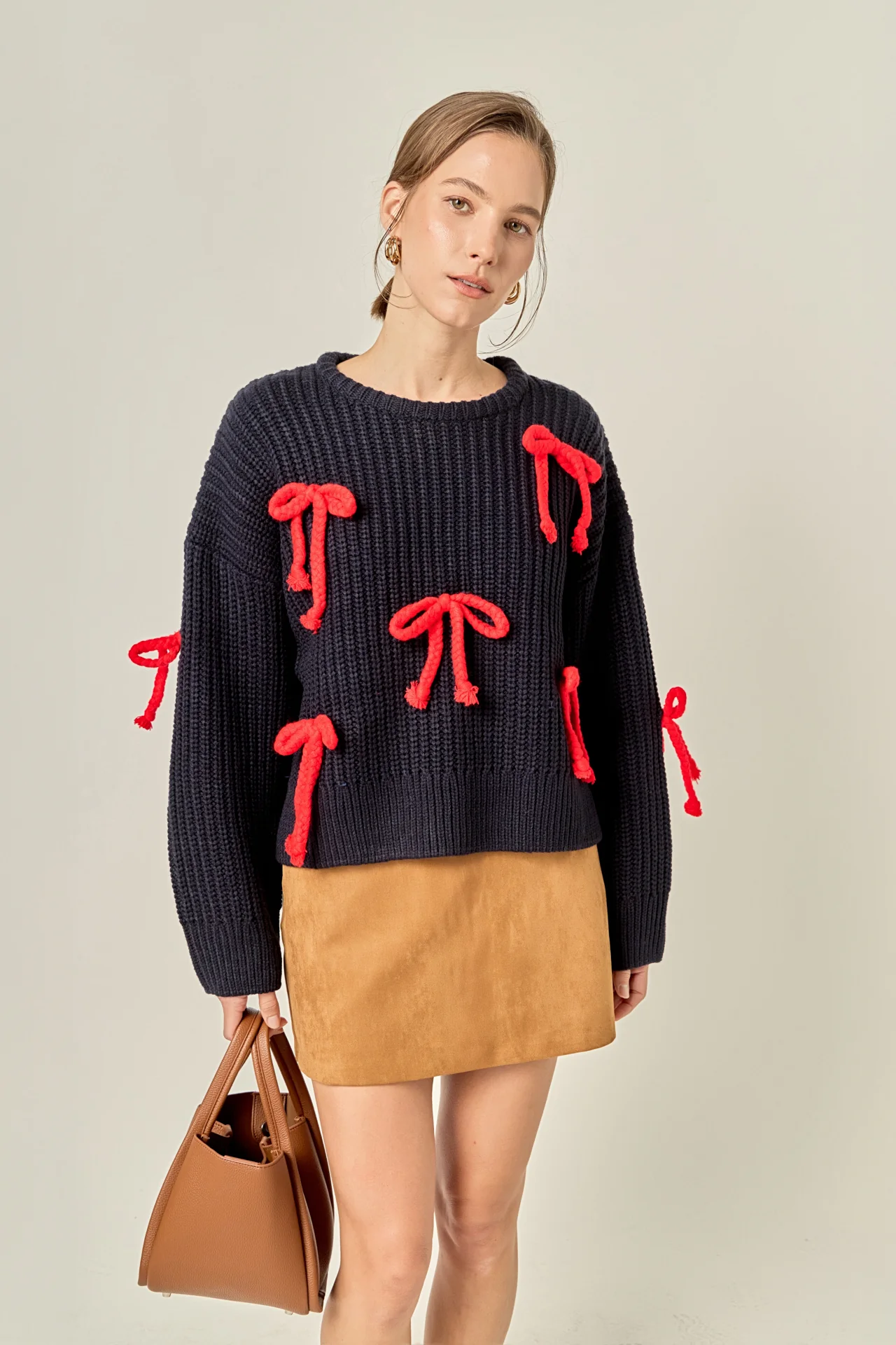 Bow Detailed Knit - Image 5