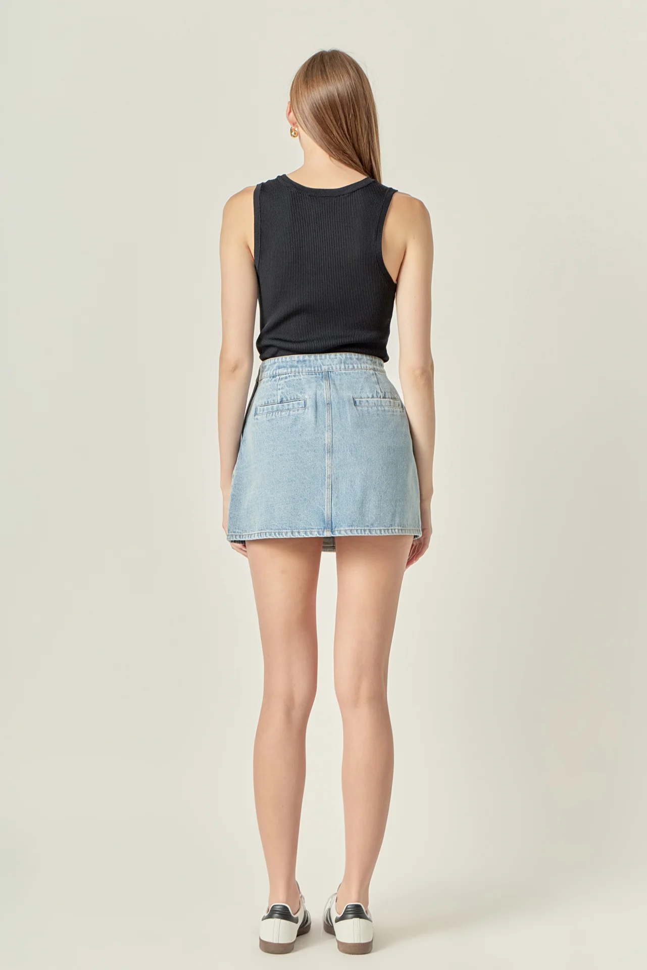 Delilah Denim Mini Skirt - Image 4