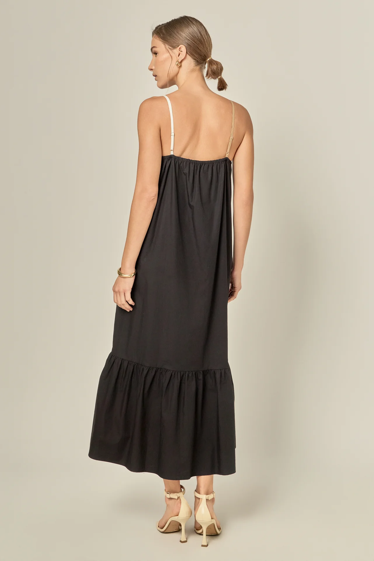Color Block Maxi Dress - Image 5