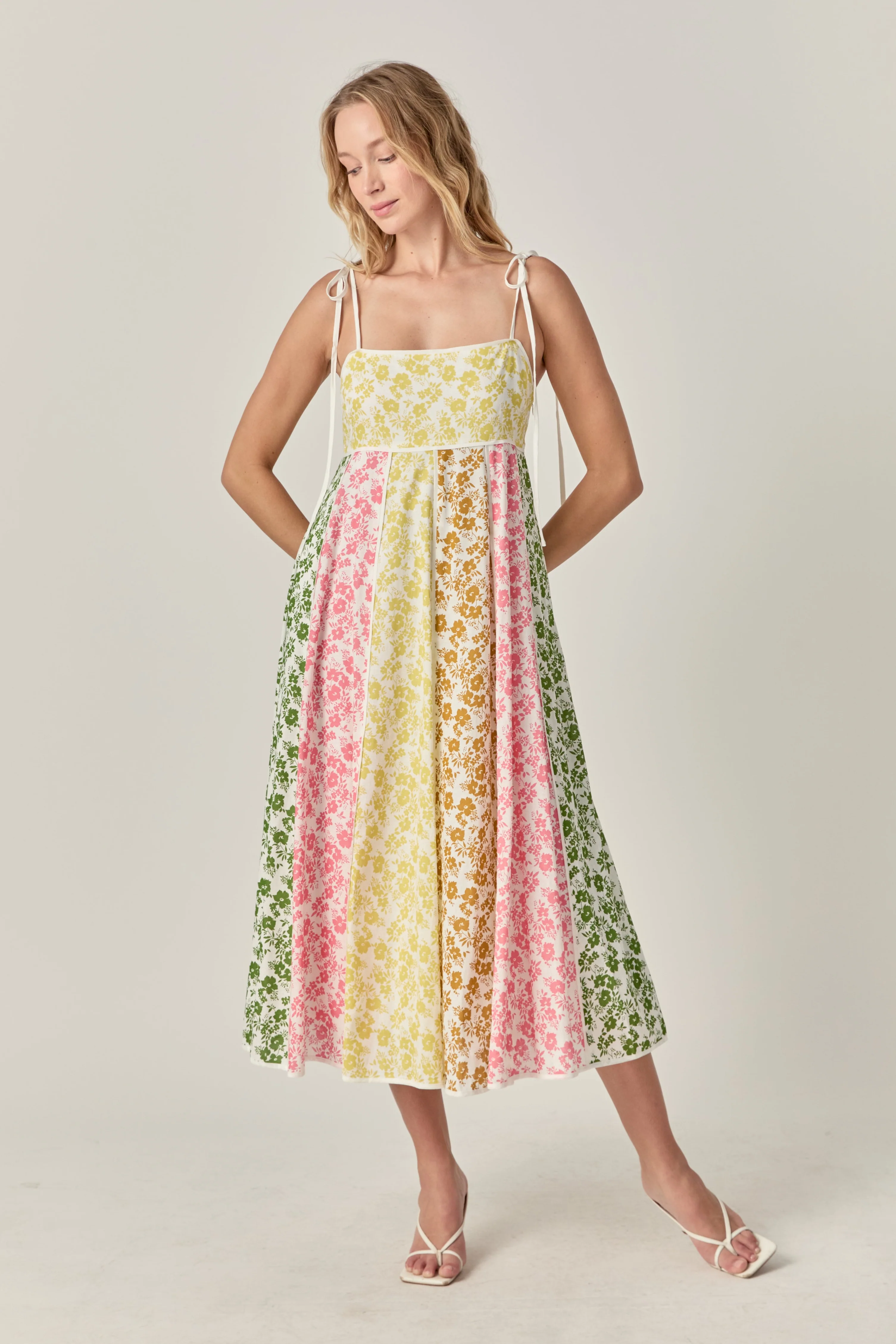 Maisie Colorblock Midi Dress - Image 3