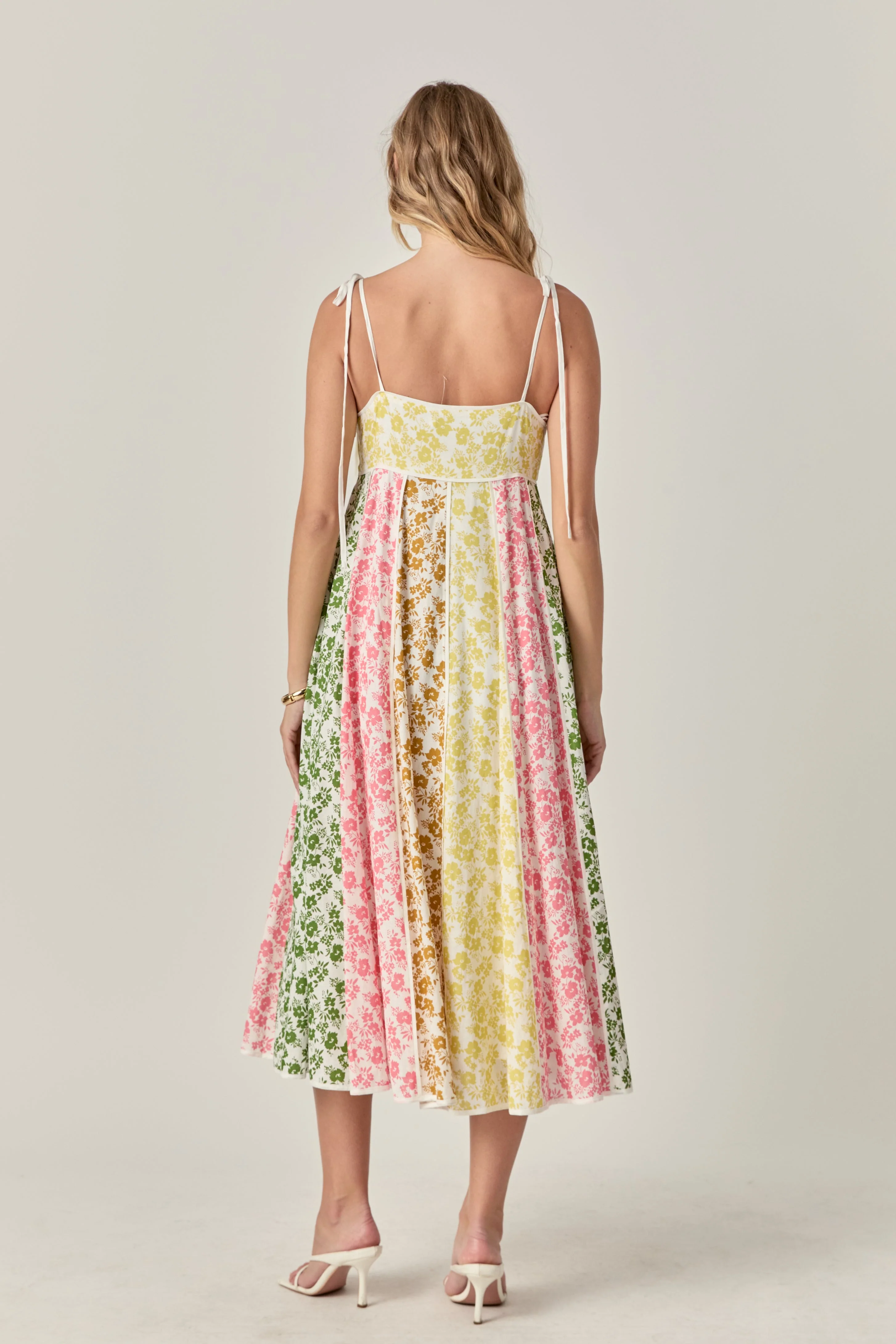 Maisie Colorblock Midi Dress - Image 4