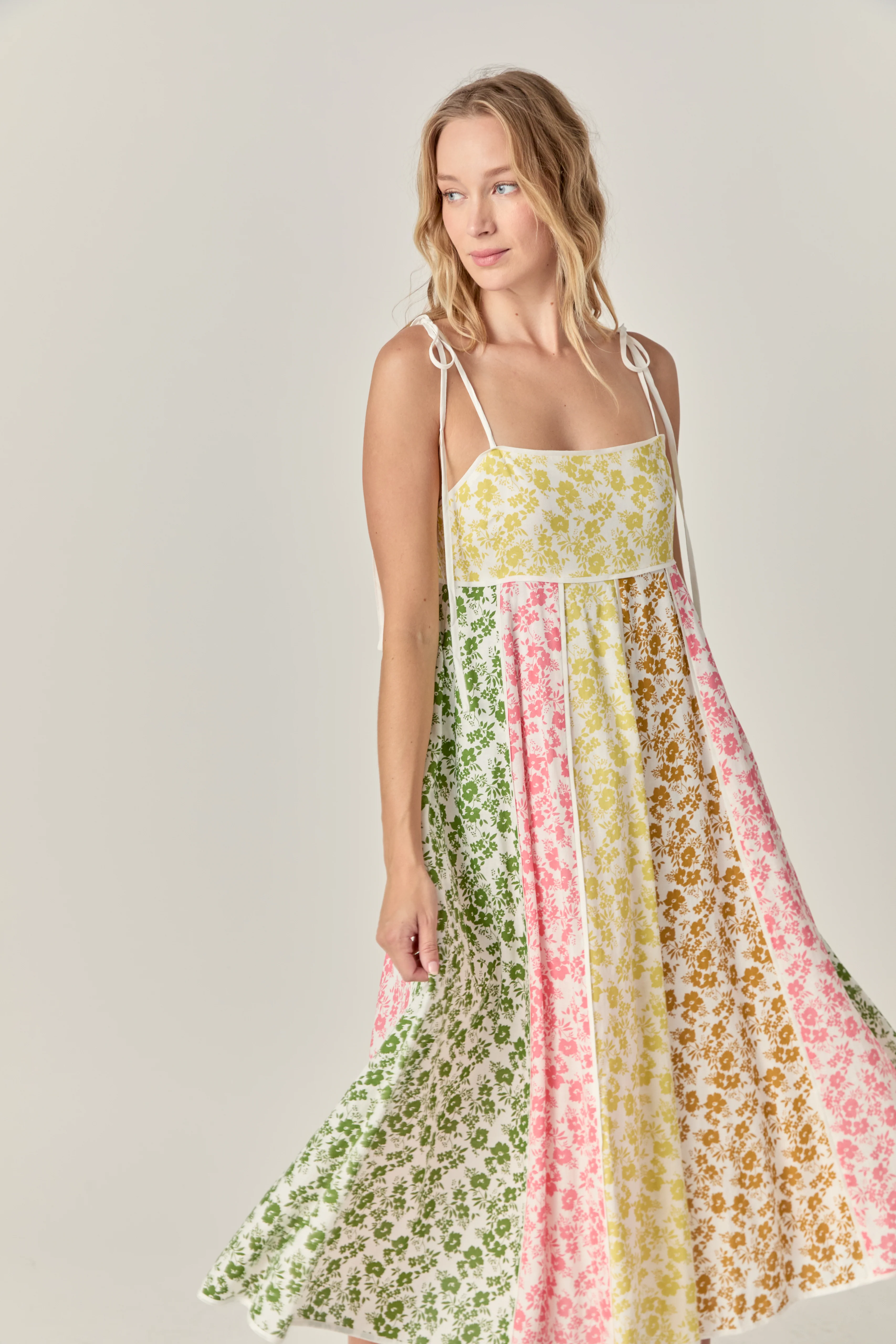 Maisie Colorblock Midi Dress - Image 5