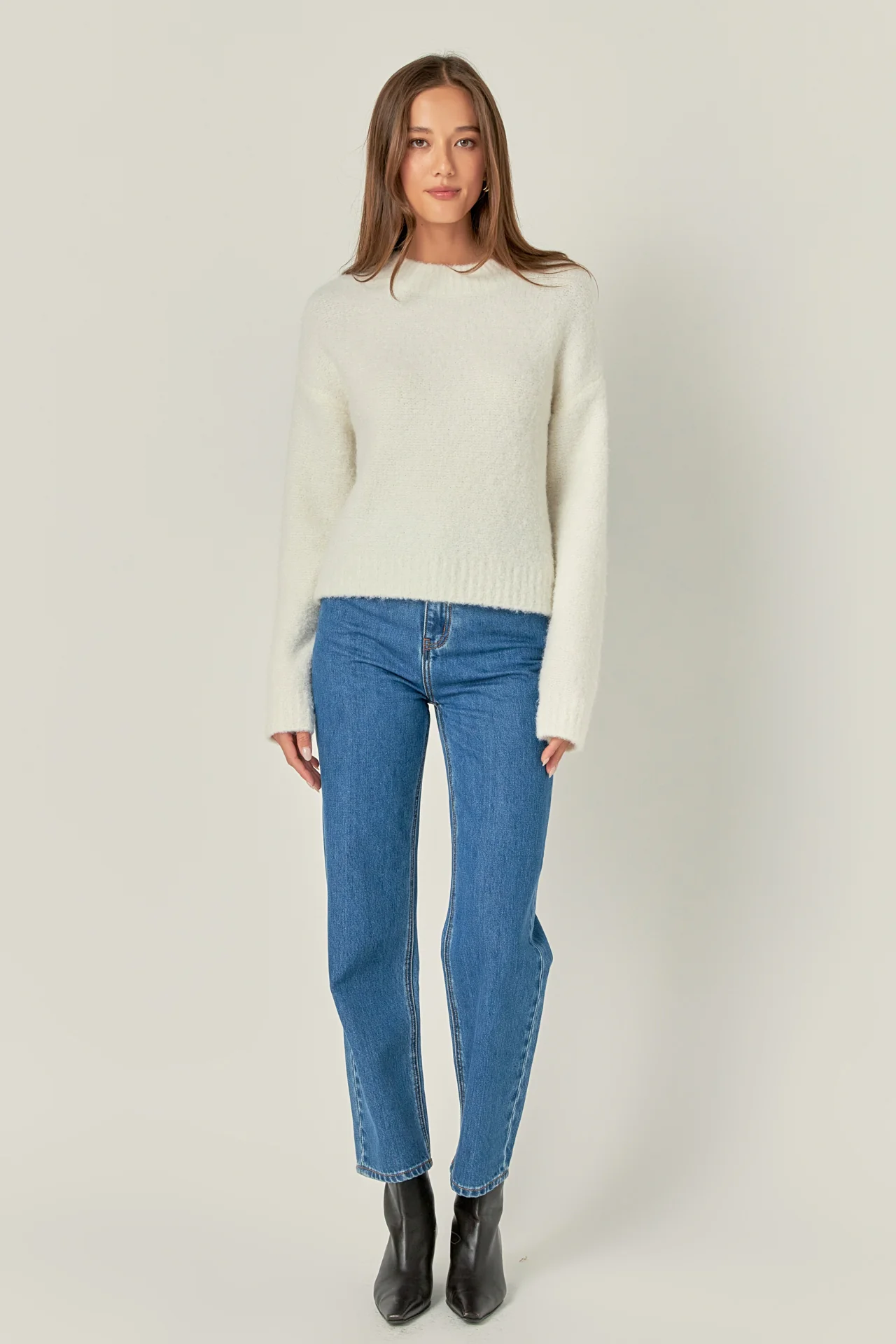 Cozy Roundneck Sweater - Image 38
