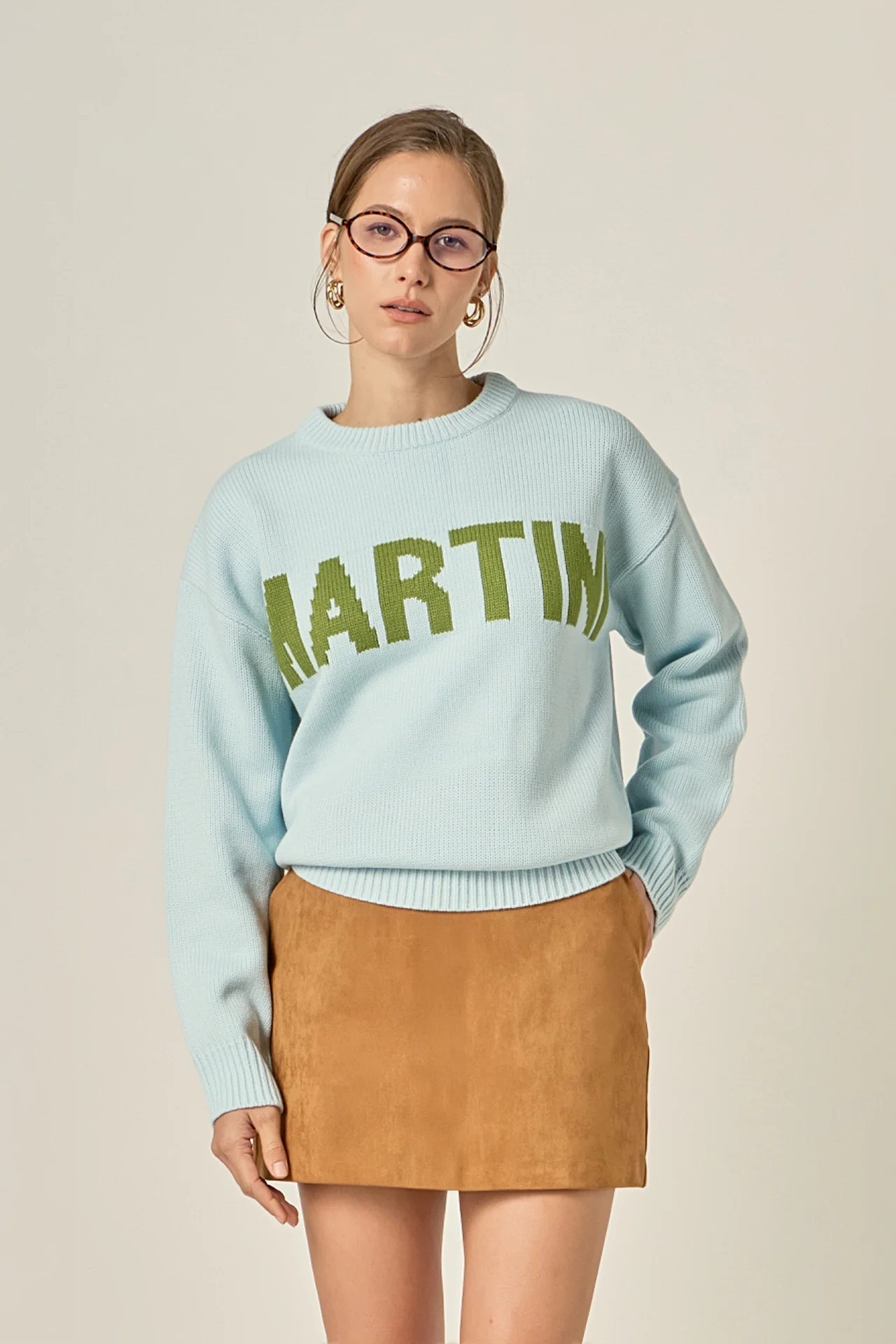 Crewneck Statement Sweater - Image 15