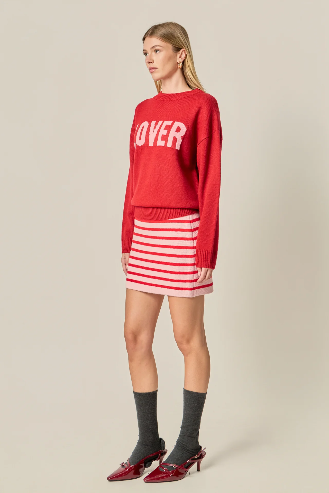 Crewneck Statement Sweater - Image 3