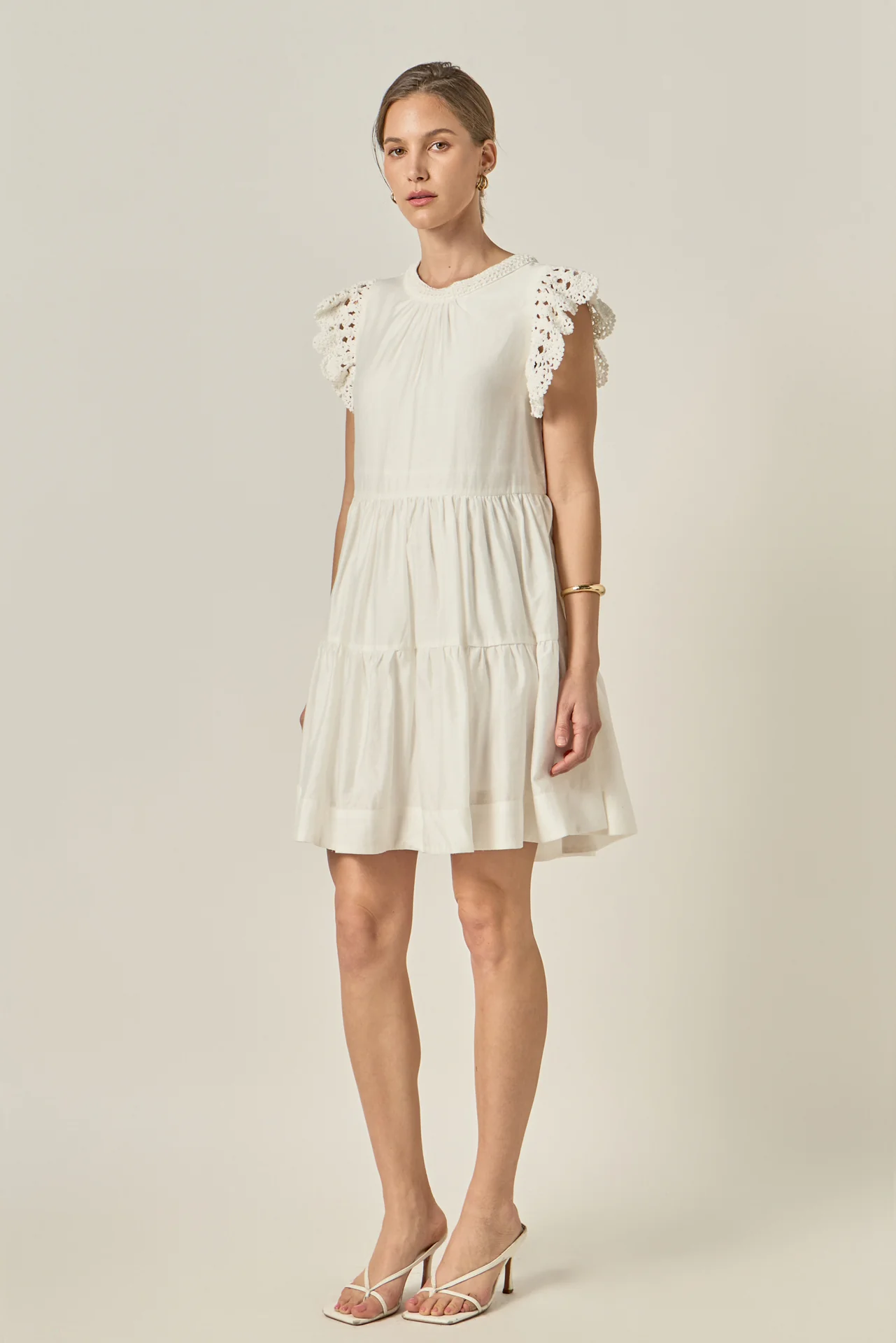 Clara Crochet Dress - Image 5