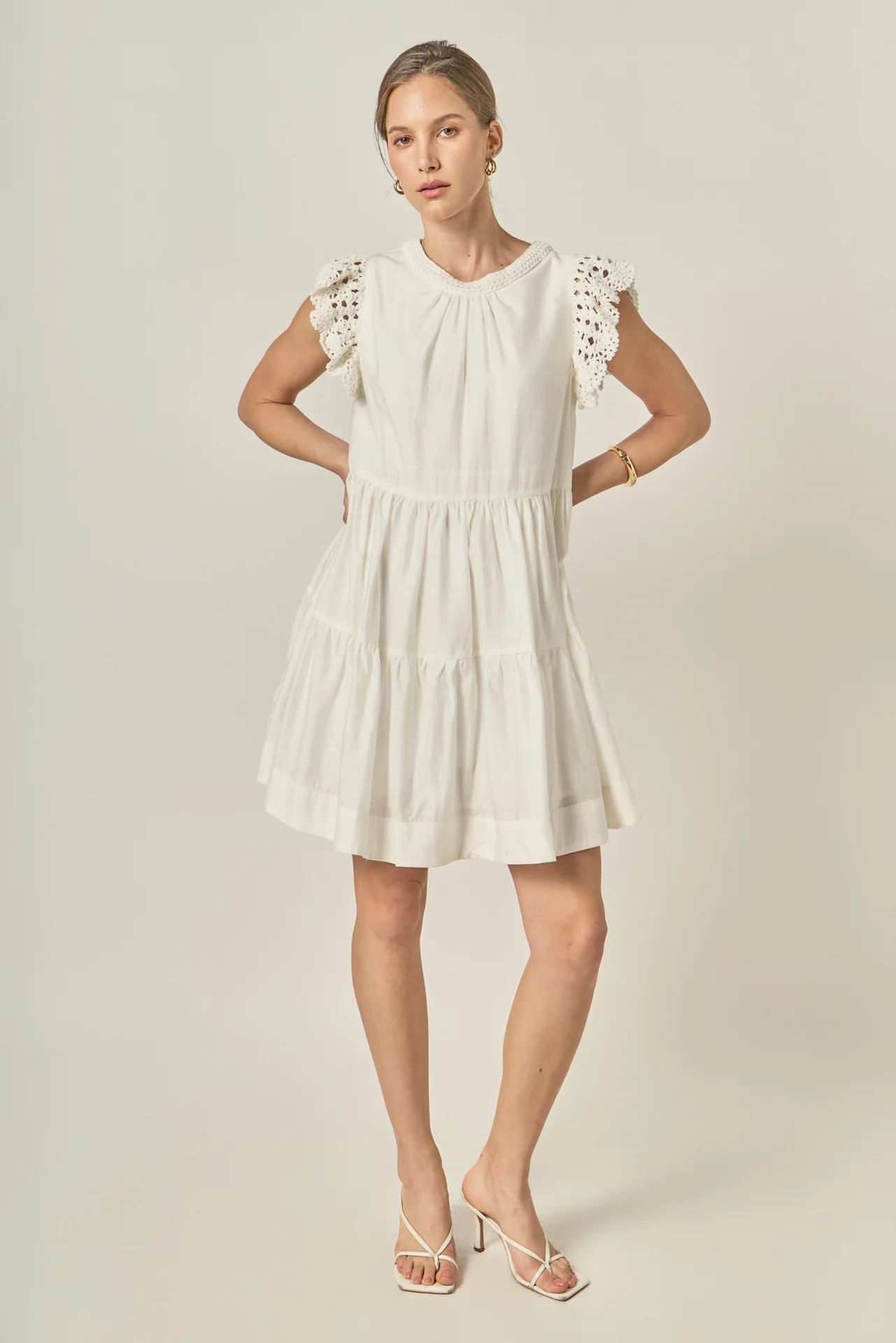 Clara Crochet Dress - Image 7