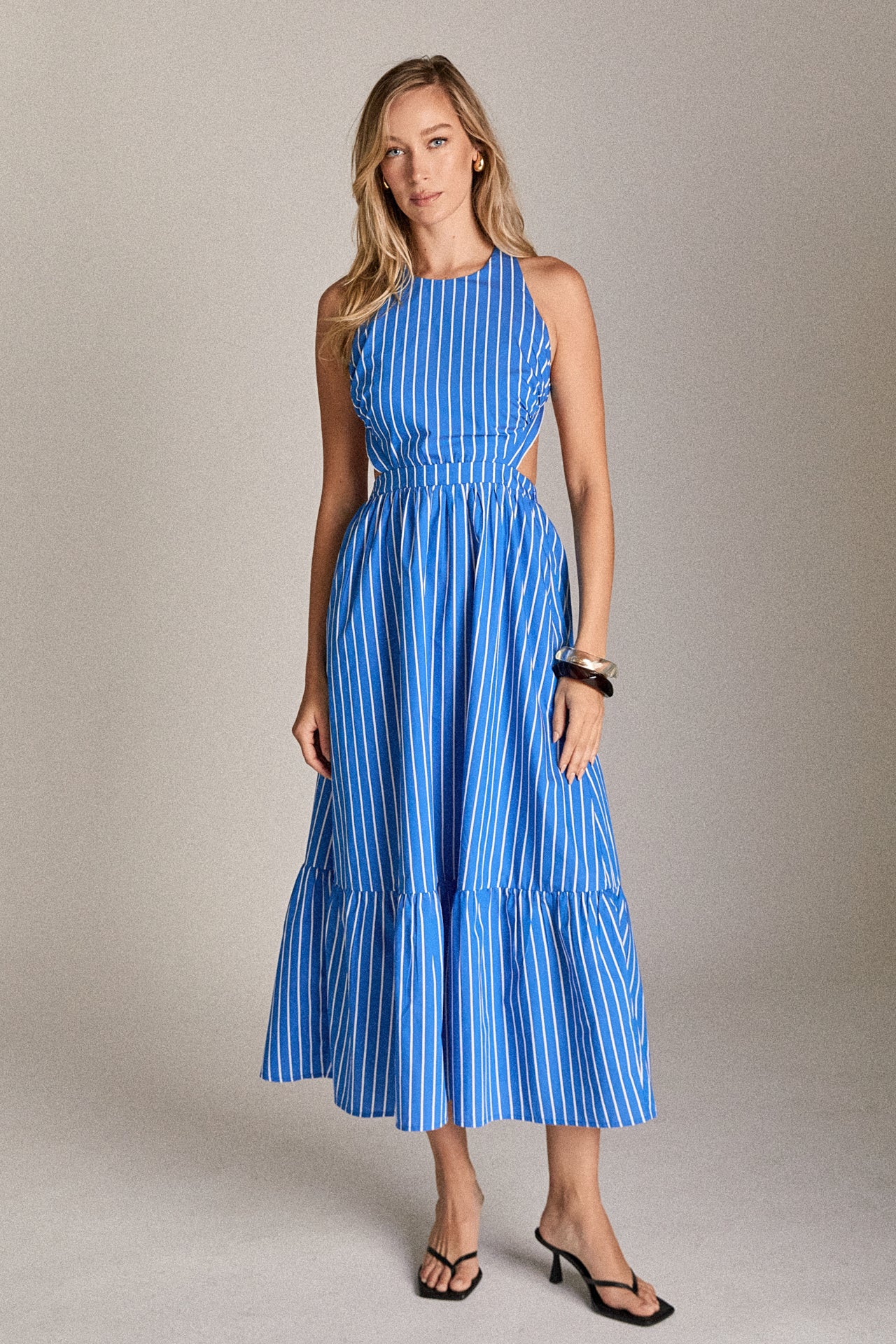 Riviera Stripe Dress - Image 4