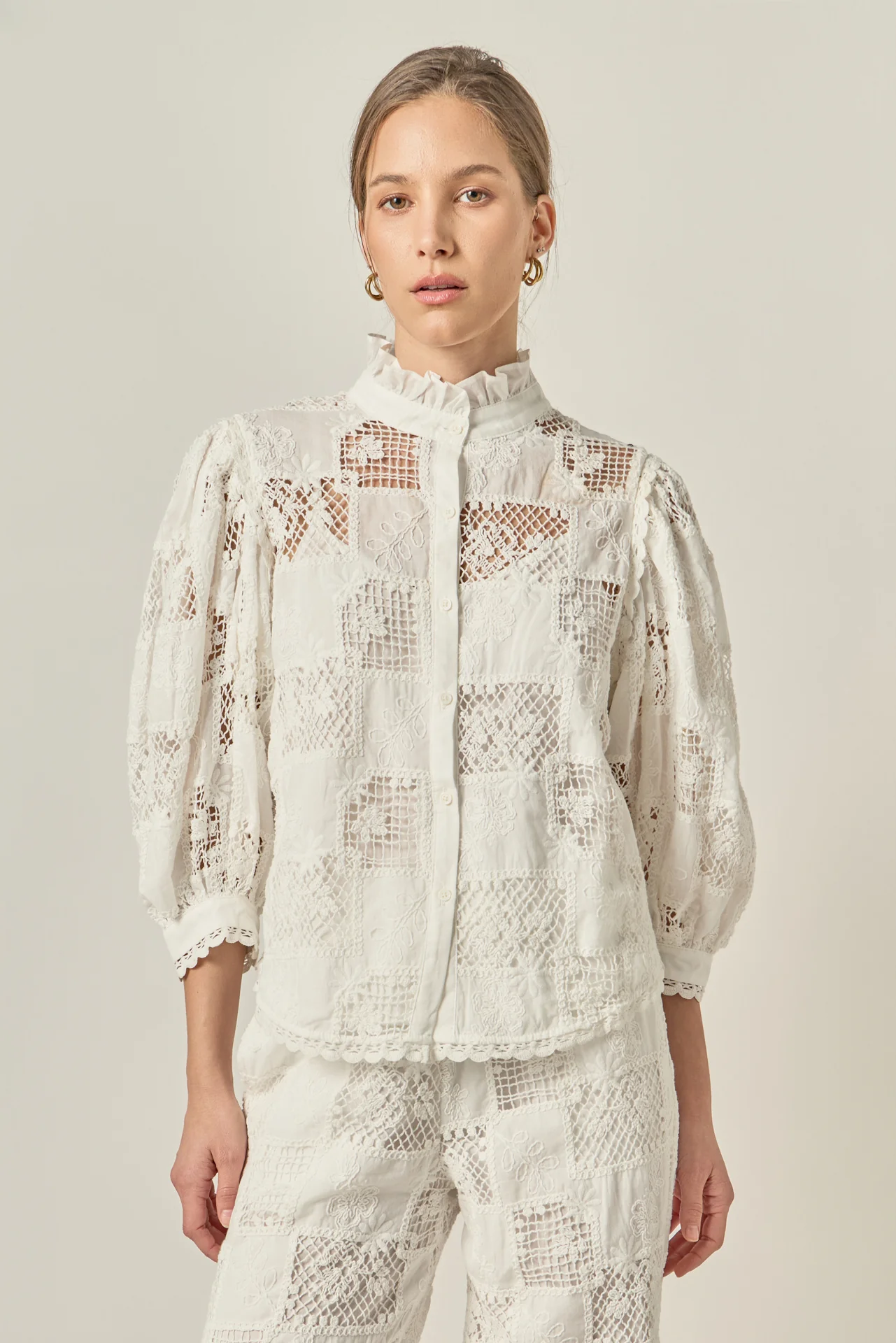 Eloise Embroidered Blouse - Image 6