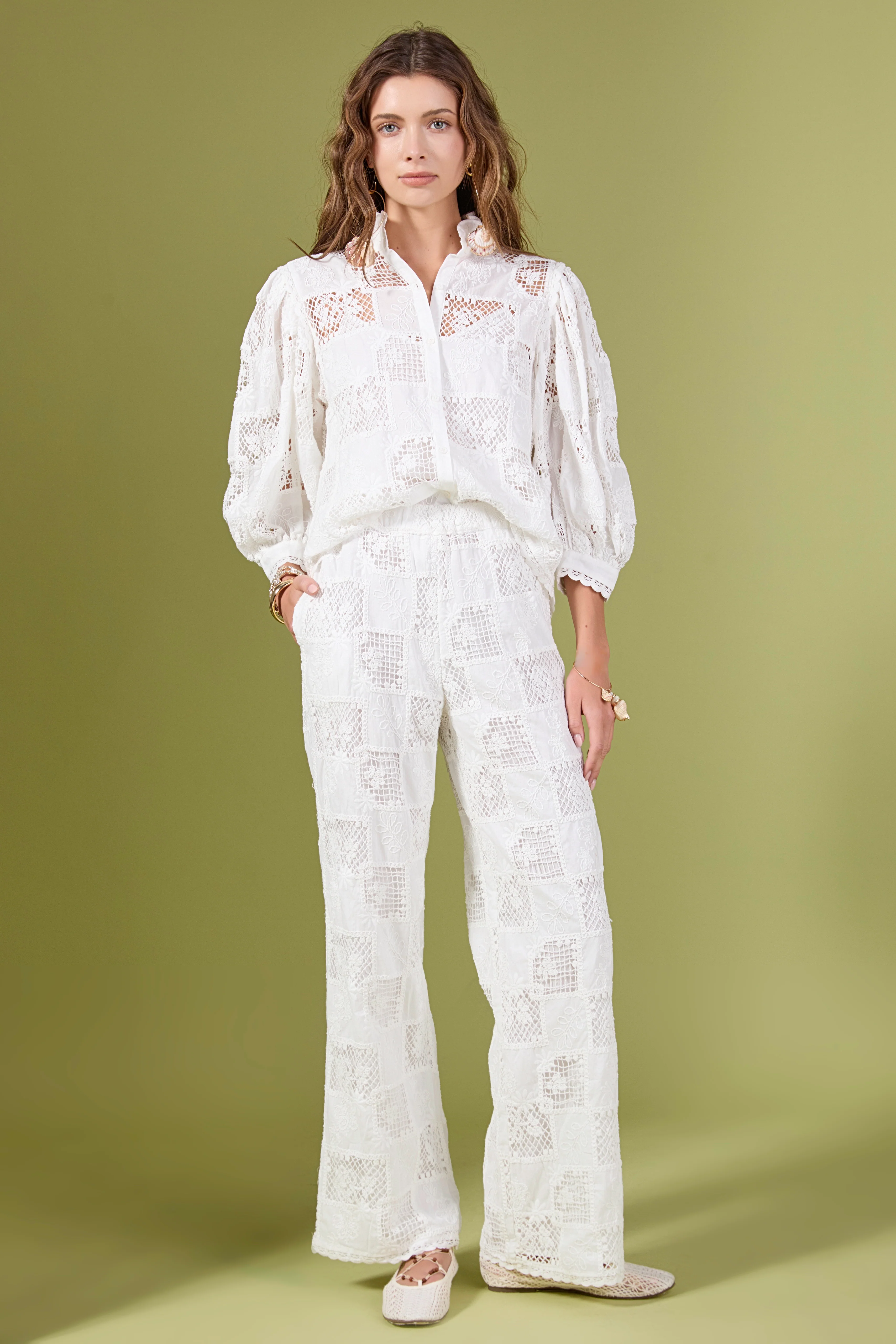 Eloise Embroidered Blouse - Image 7