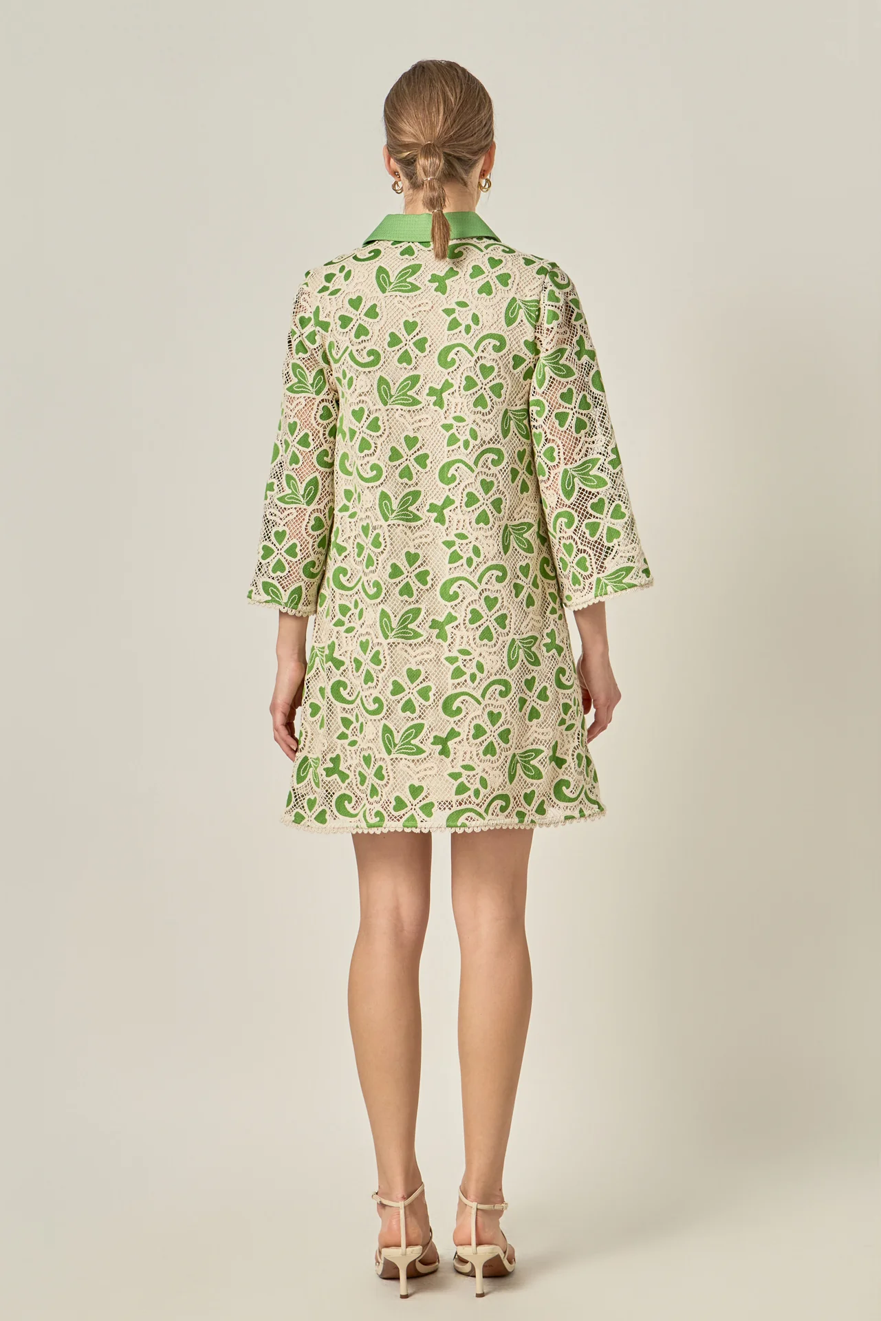 Francine Embroidered Dress - Image 5