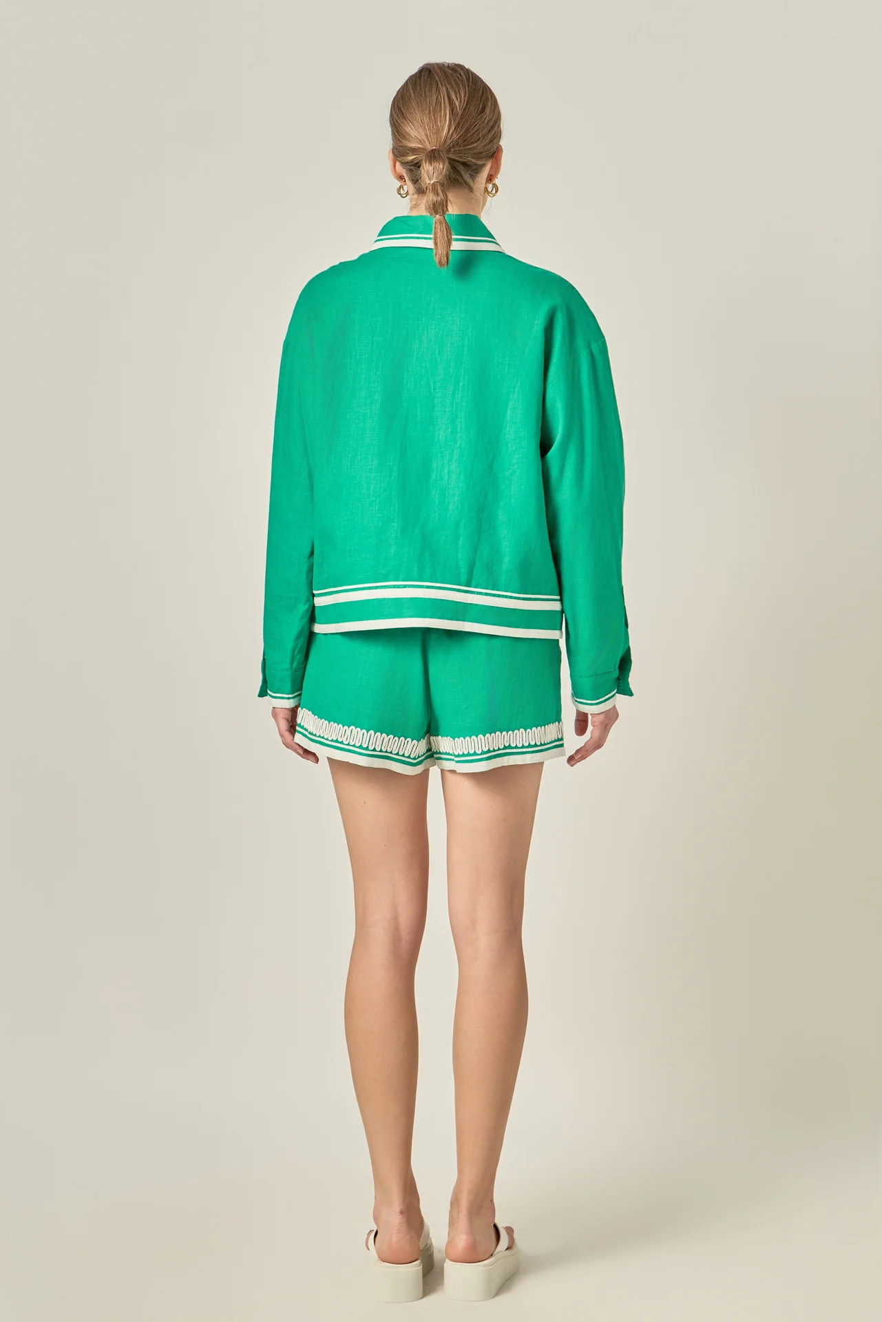 The Giselle Embroidered Jacket - Image 5