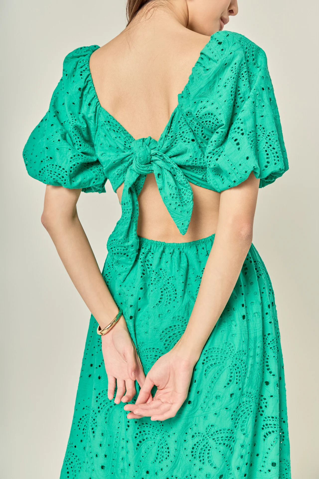 Sienna Embroidered Resort Maxi Dress - Image 3