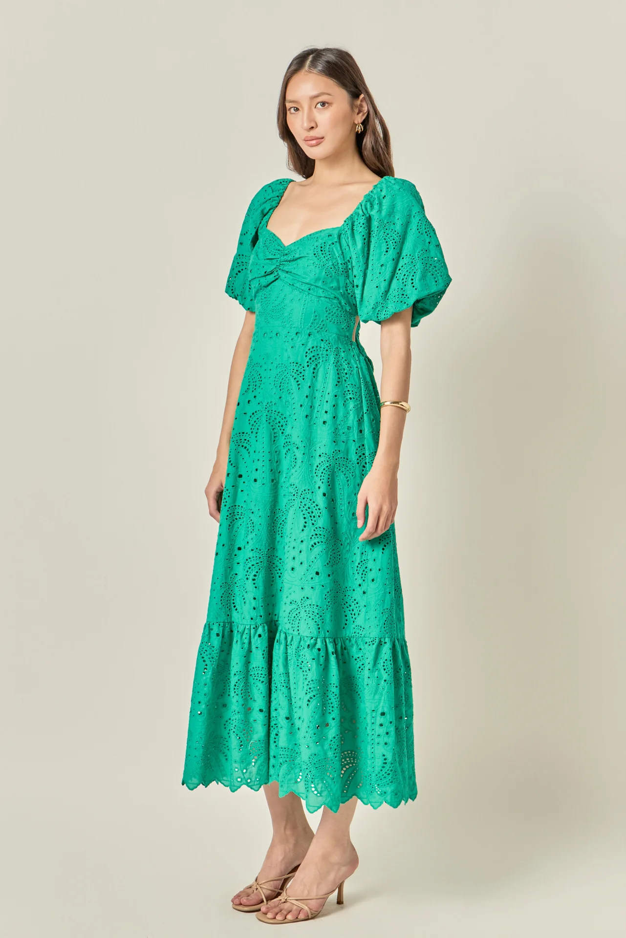 Sienna Embroidered Resort Maxi Dress - Image 5