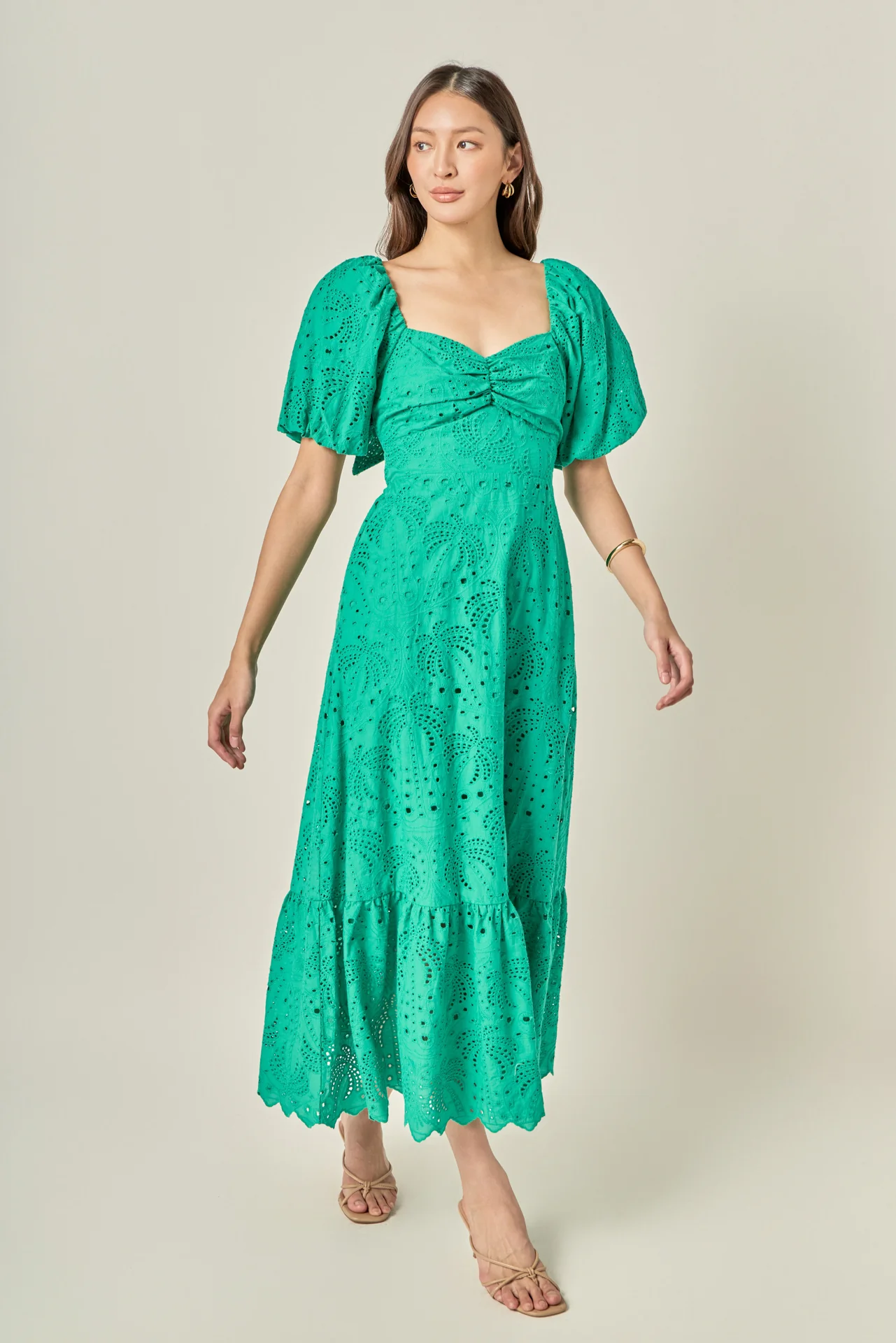 Sienna Embroidered Resort Maxi Dress - Image 7