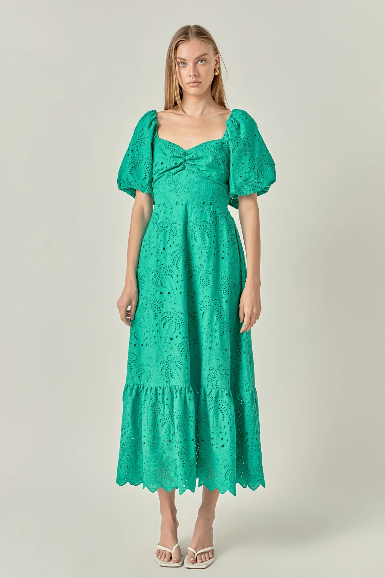 Sienna Embroidered Resort Maxi Dress - Image 8