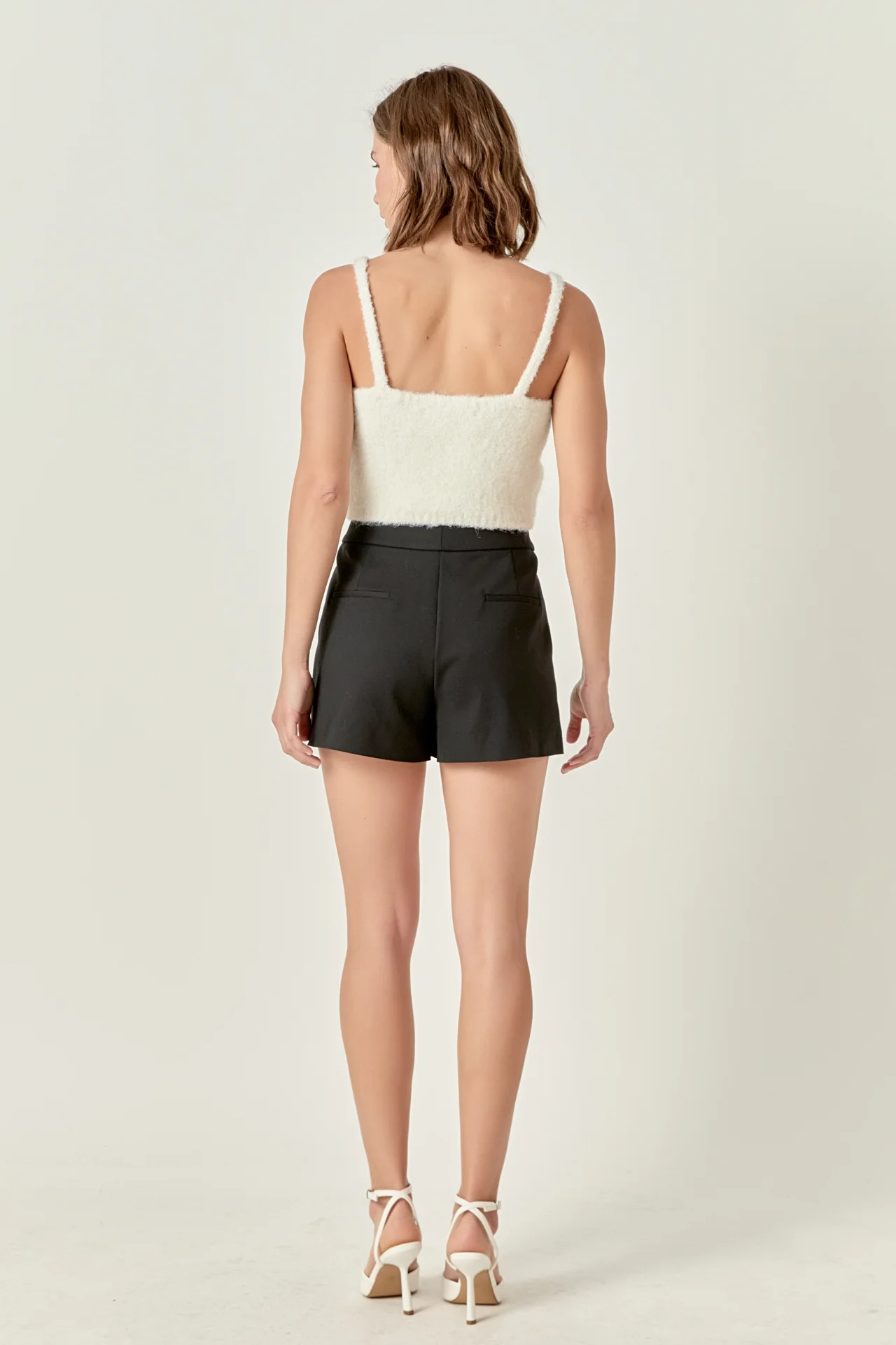 Fuzzy Crop Tank Top - Image 4