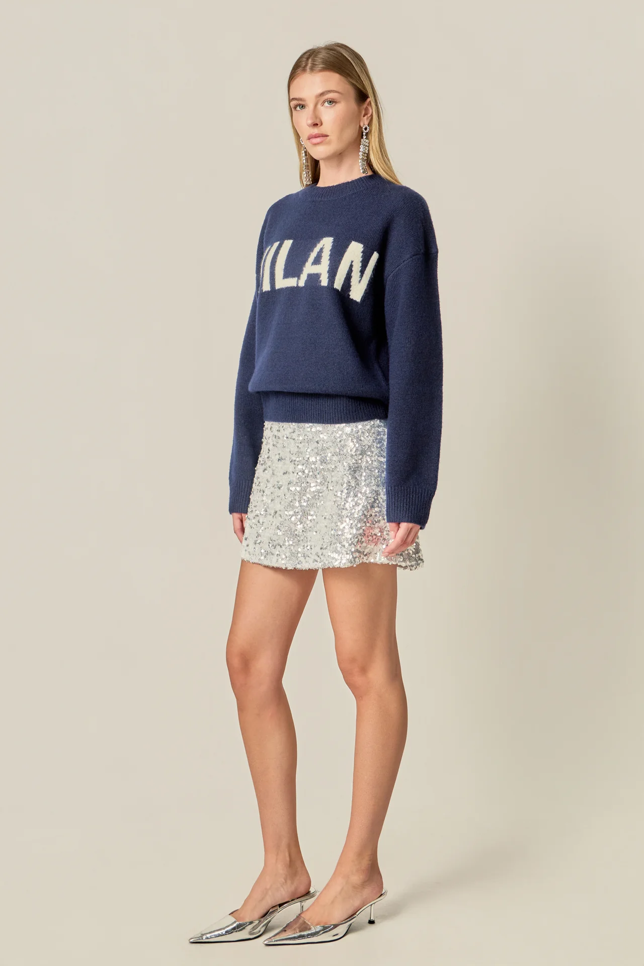 Lettering Sweater - Image 3