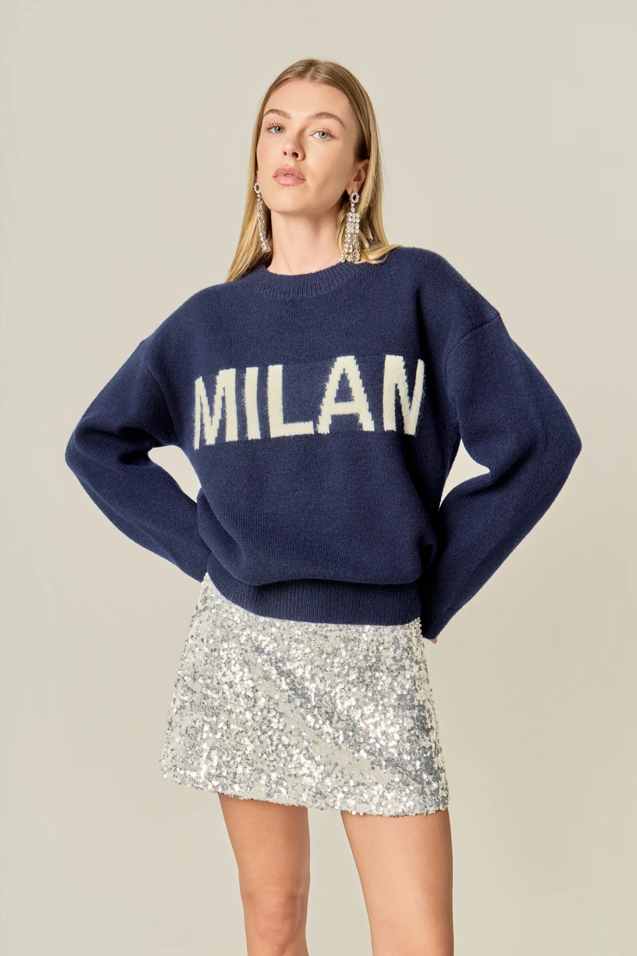 Lettering Sweater - Image 4