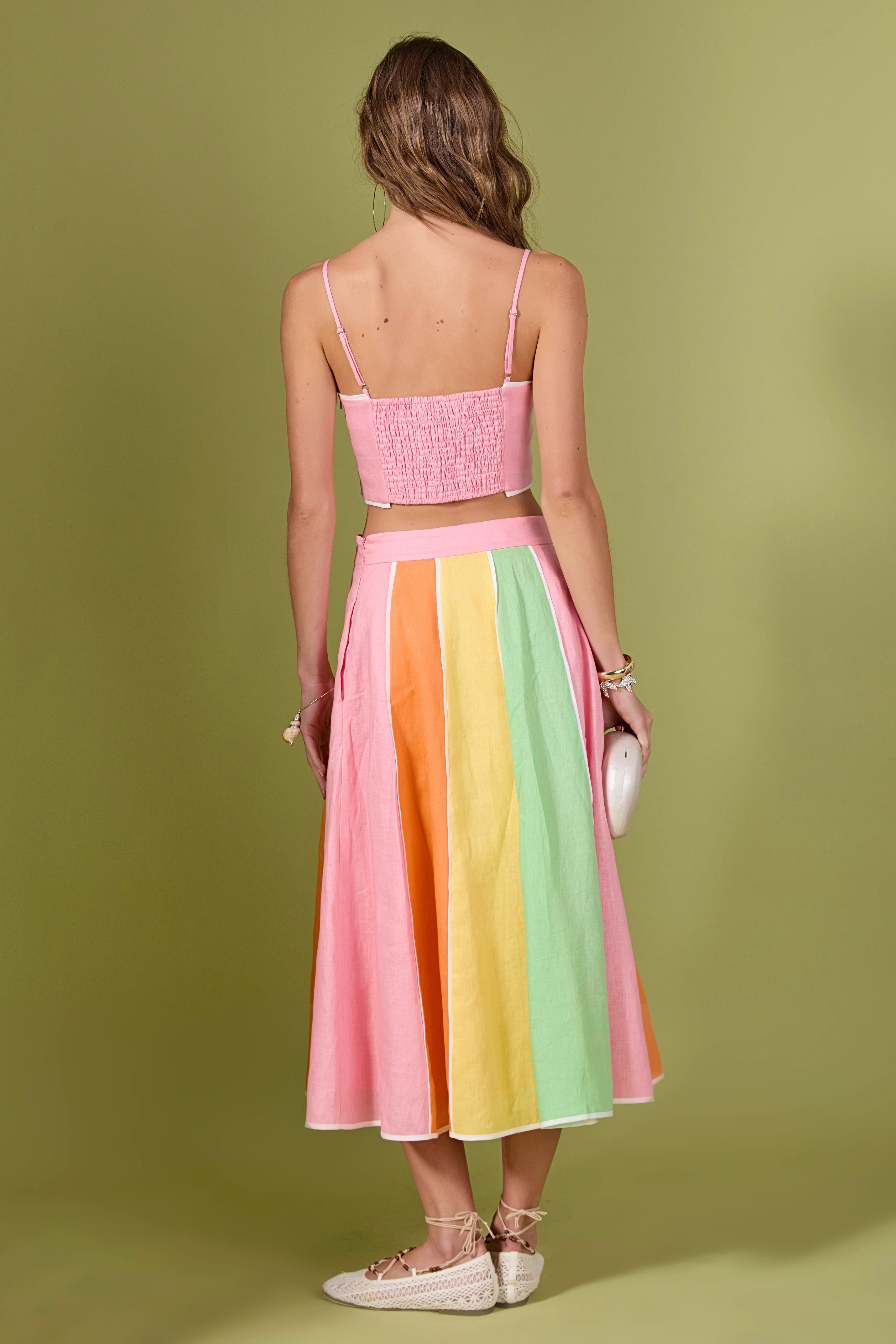 The Aurora Linen Sleeveless Top - Image 4