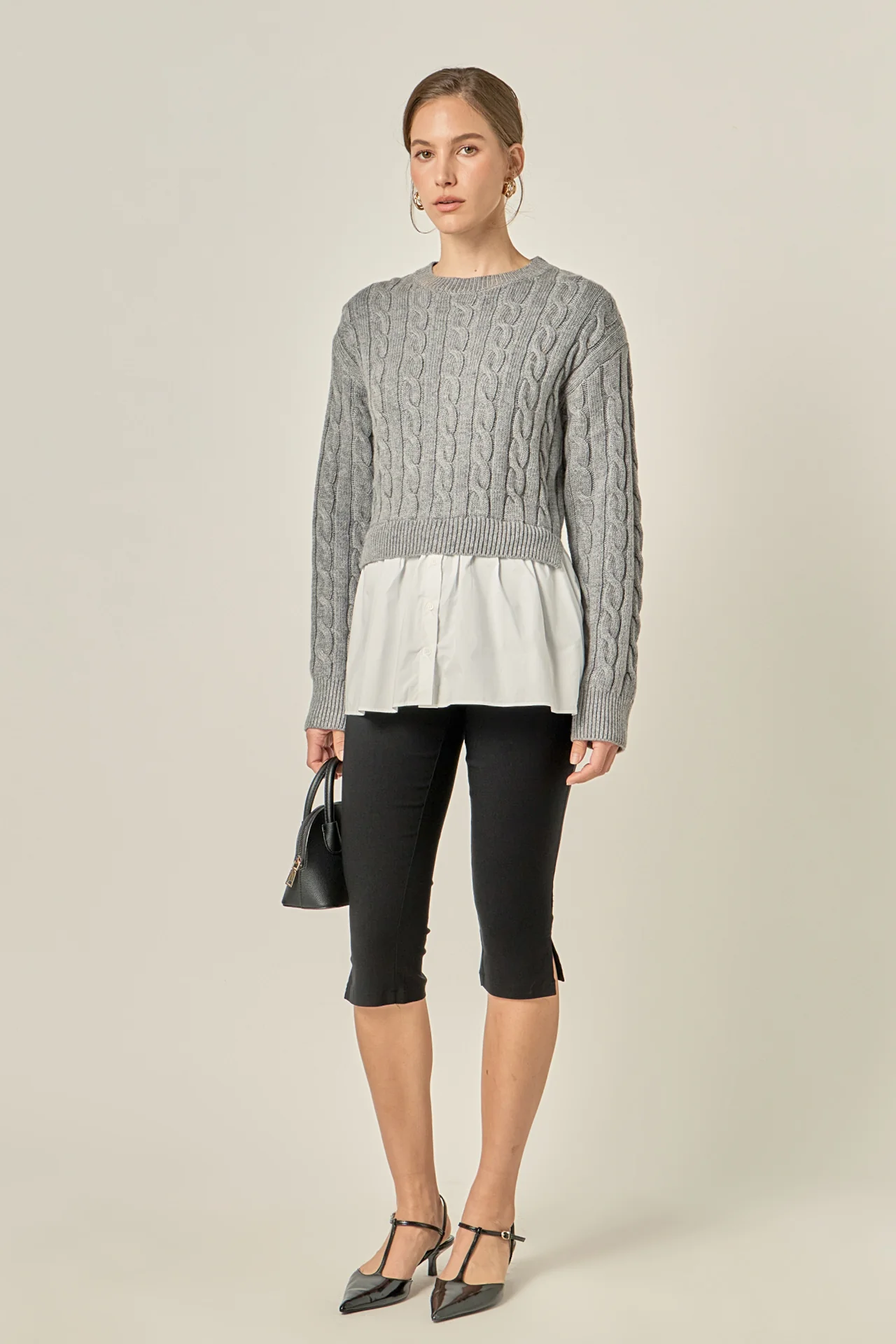 Mixed Media Sweater - Image 3