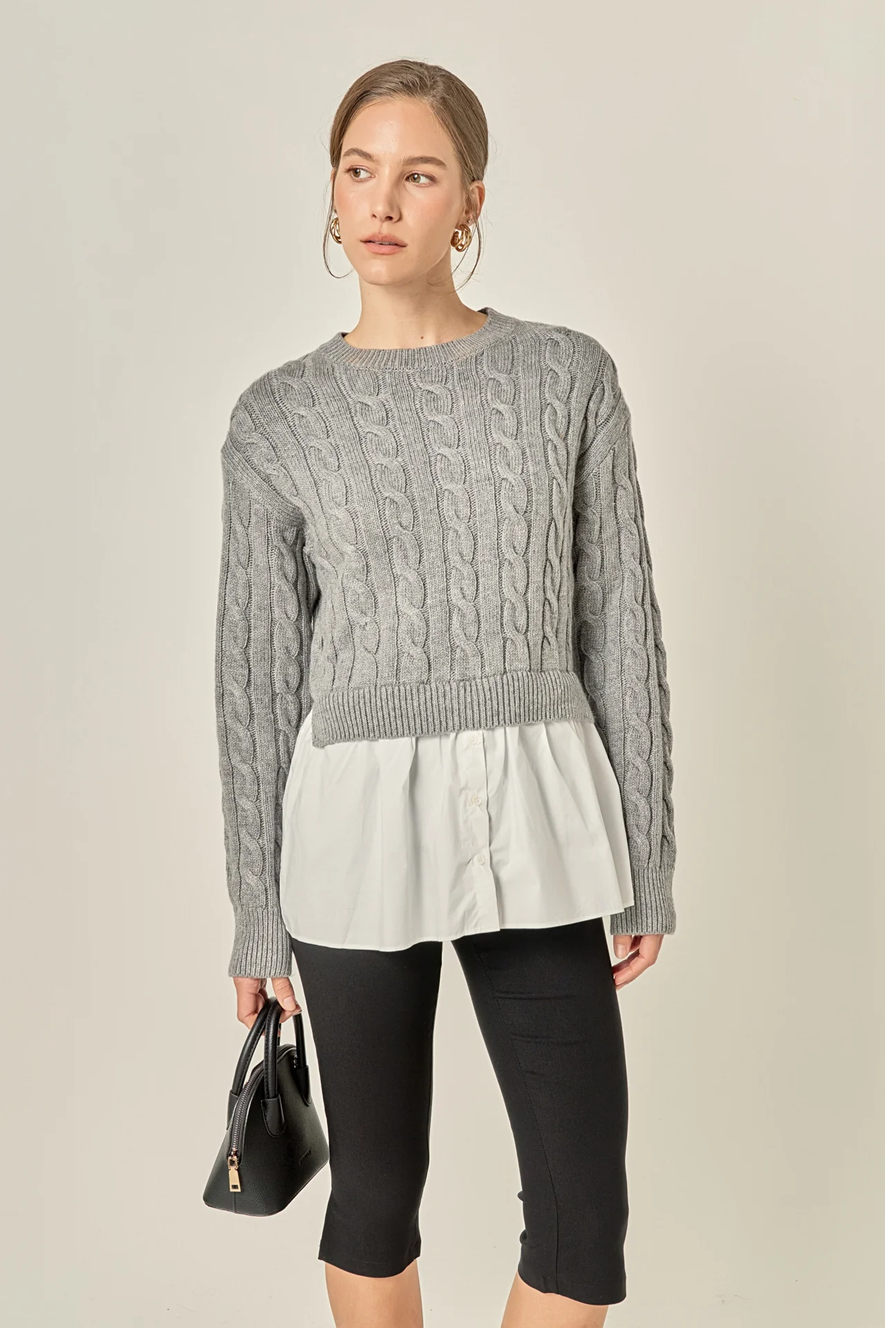 Mixed Media Sweater - Image 5