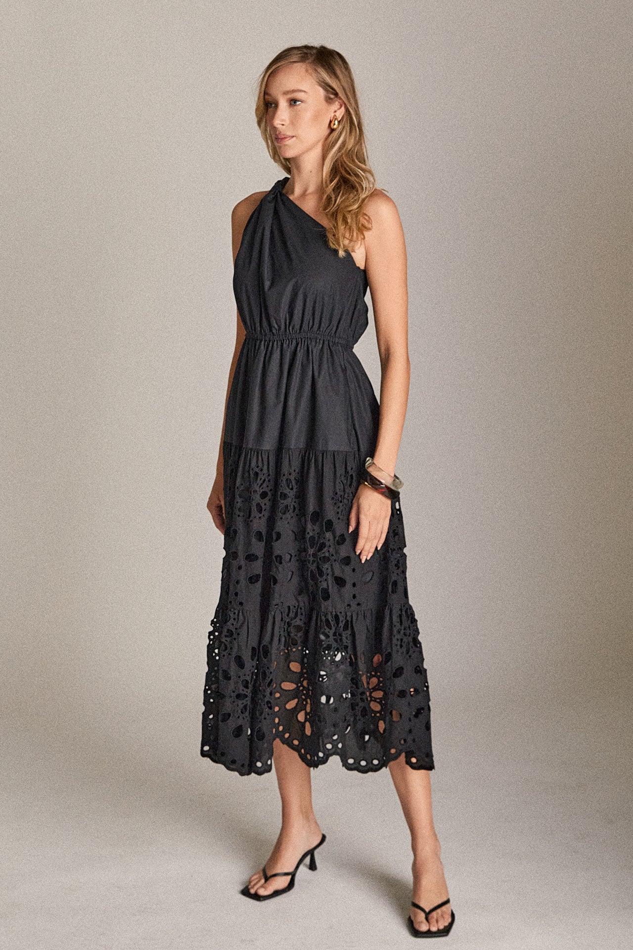 The Lila Laser Cut Dress - Image 3