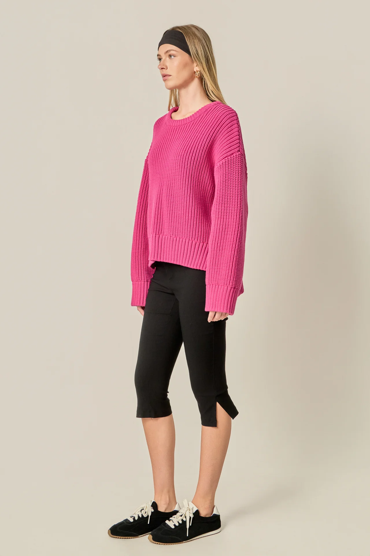 Oversize Ribbed Sweater - Image 13