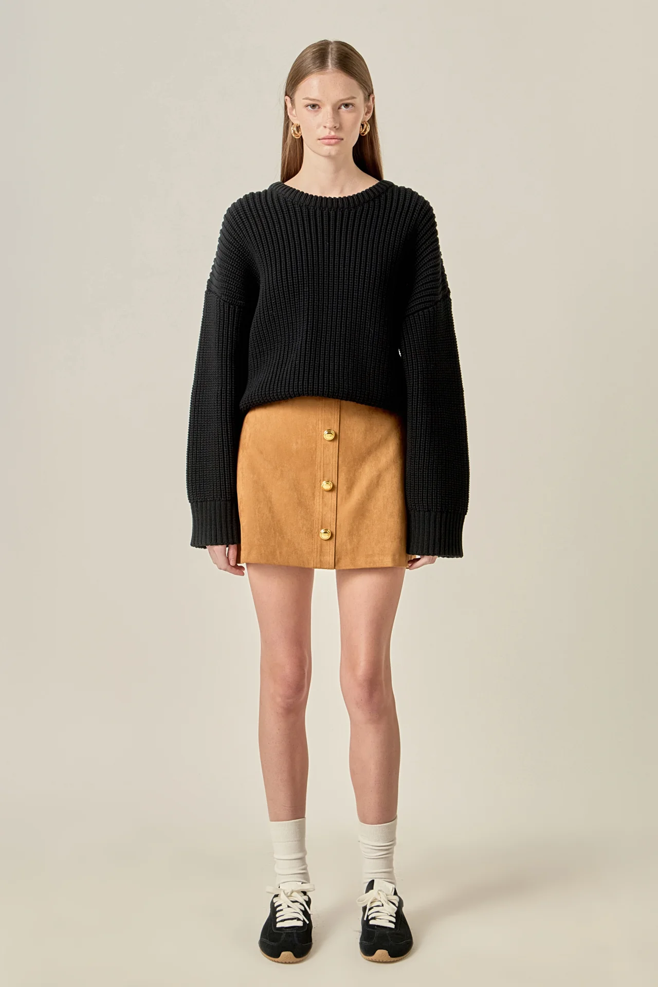 Oversize Ribbed Sweater - Image 6
