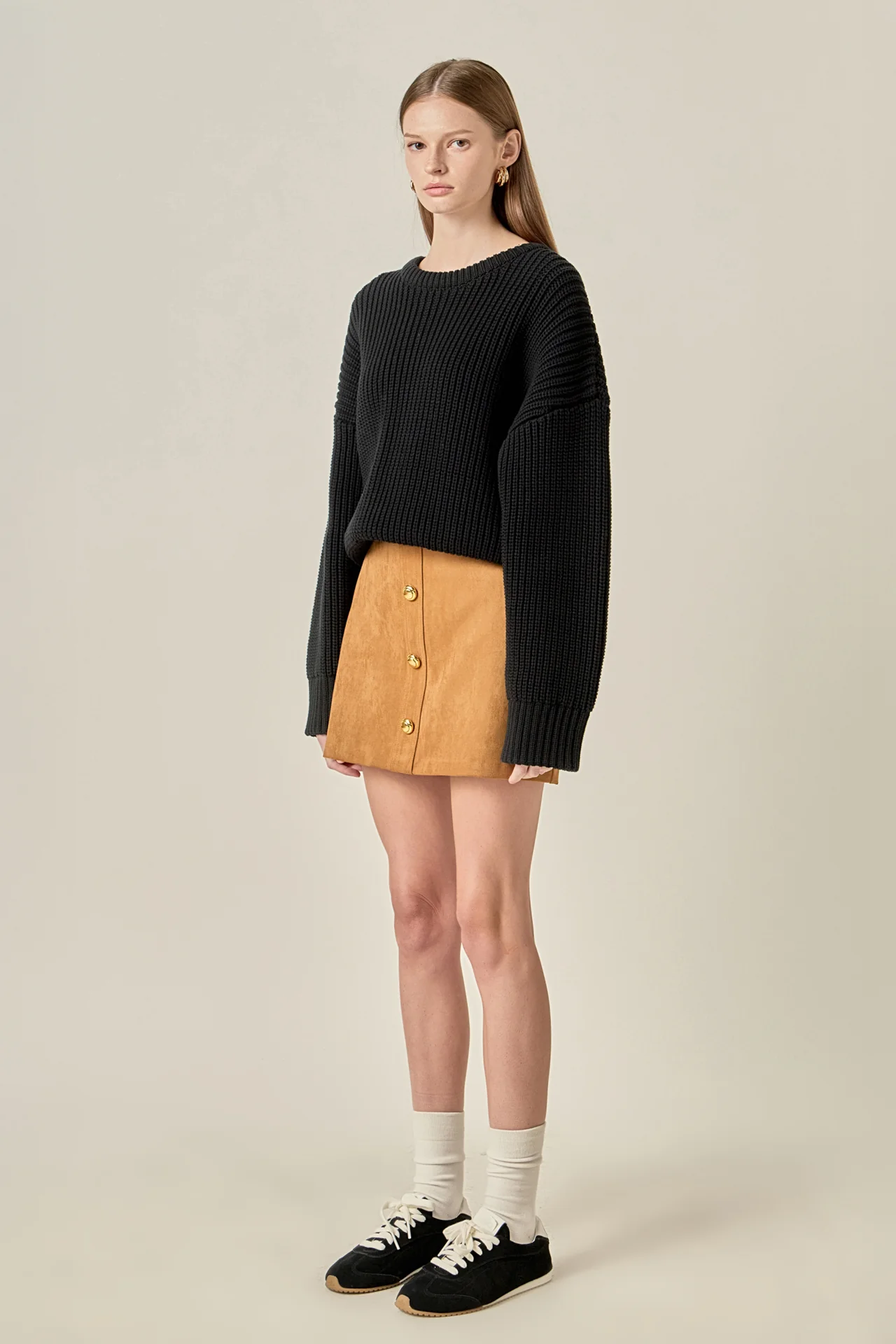 Oversize Ribbed Sweater - Image 8