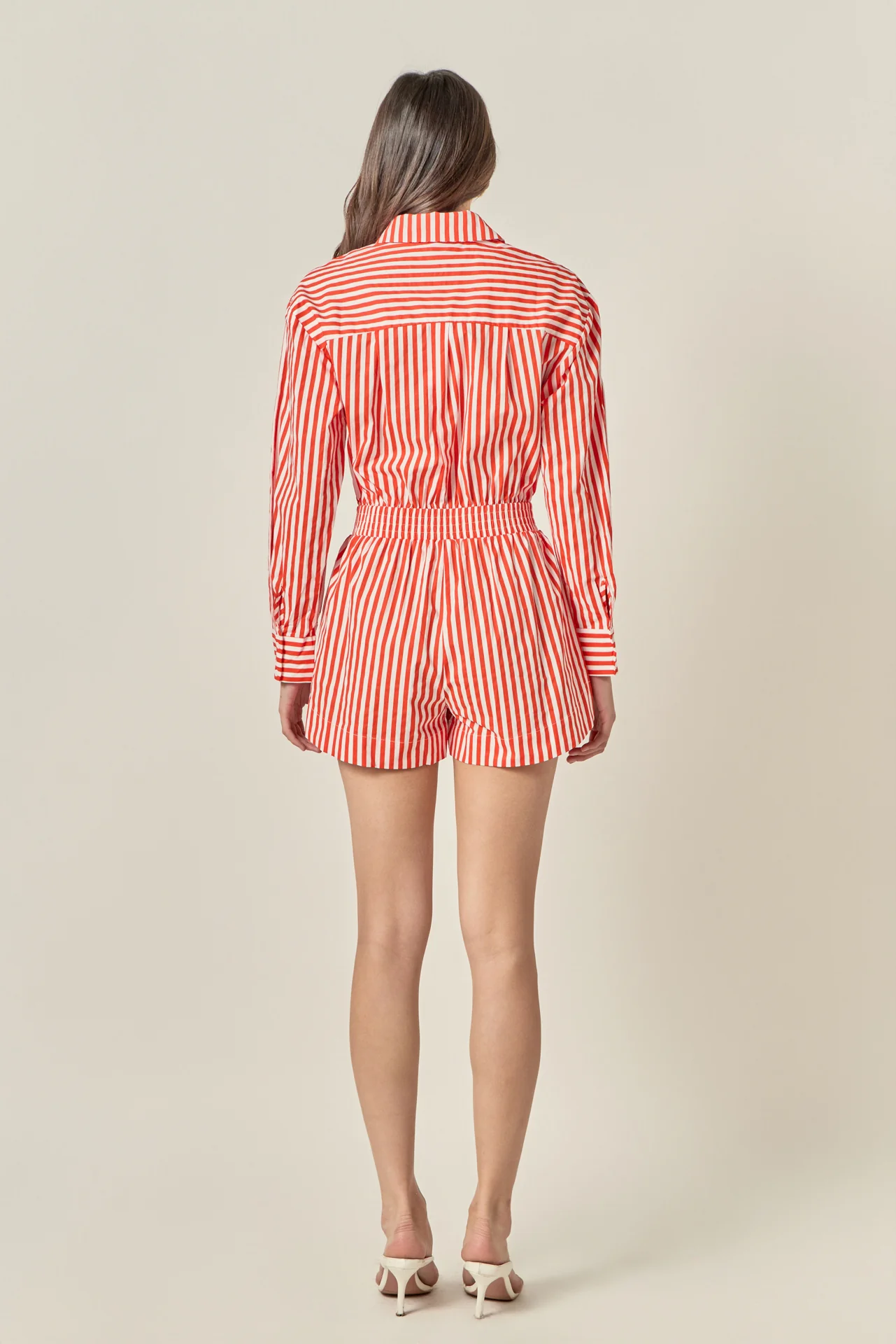 The Stripe Edit Romper - Image 4