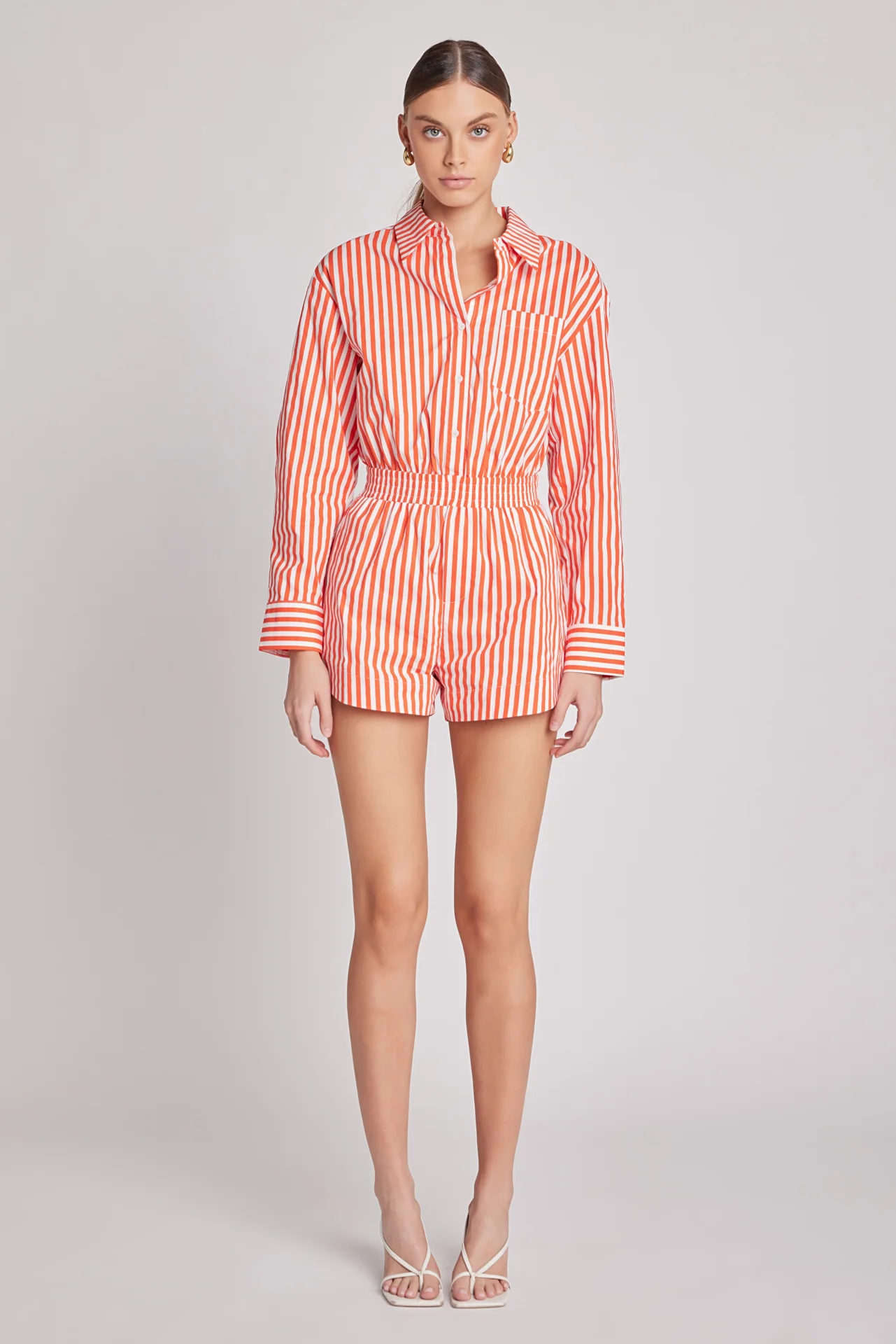 The Stripe Edit Romper - Image 6