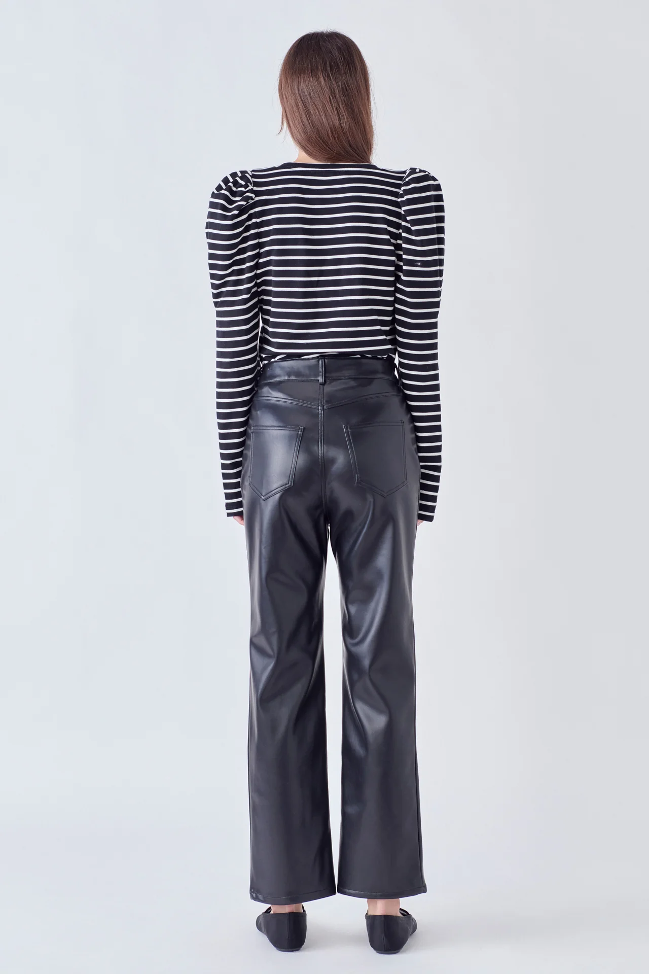 Classic Stripe Puff Sleeve Tee - Image 14