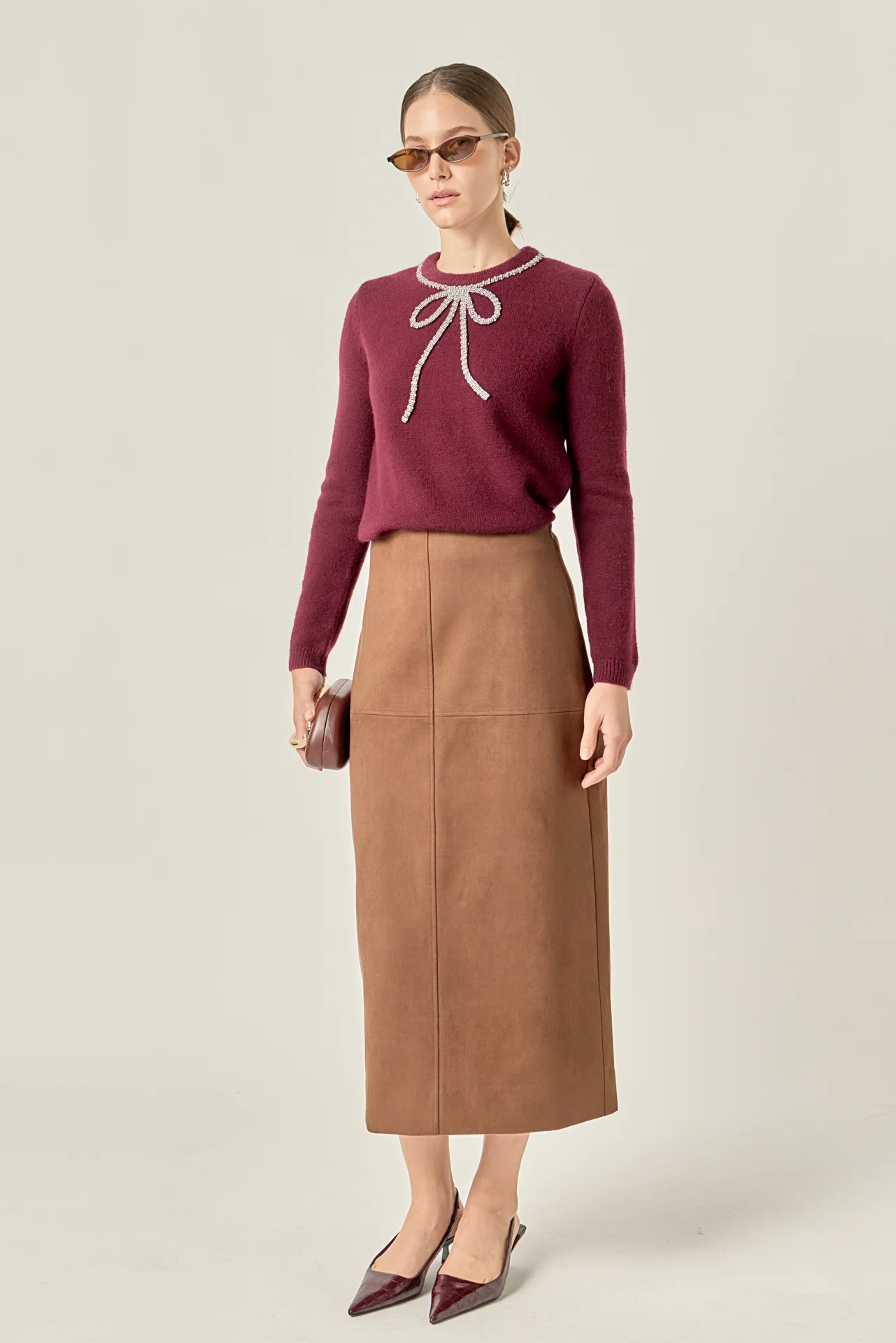 Rhinestone Bow Knit - Image 30