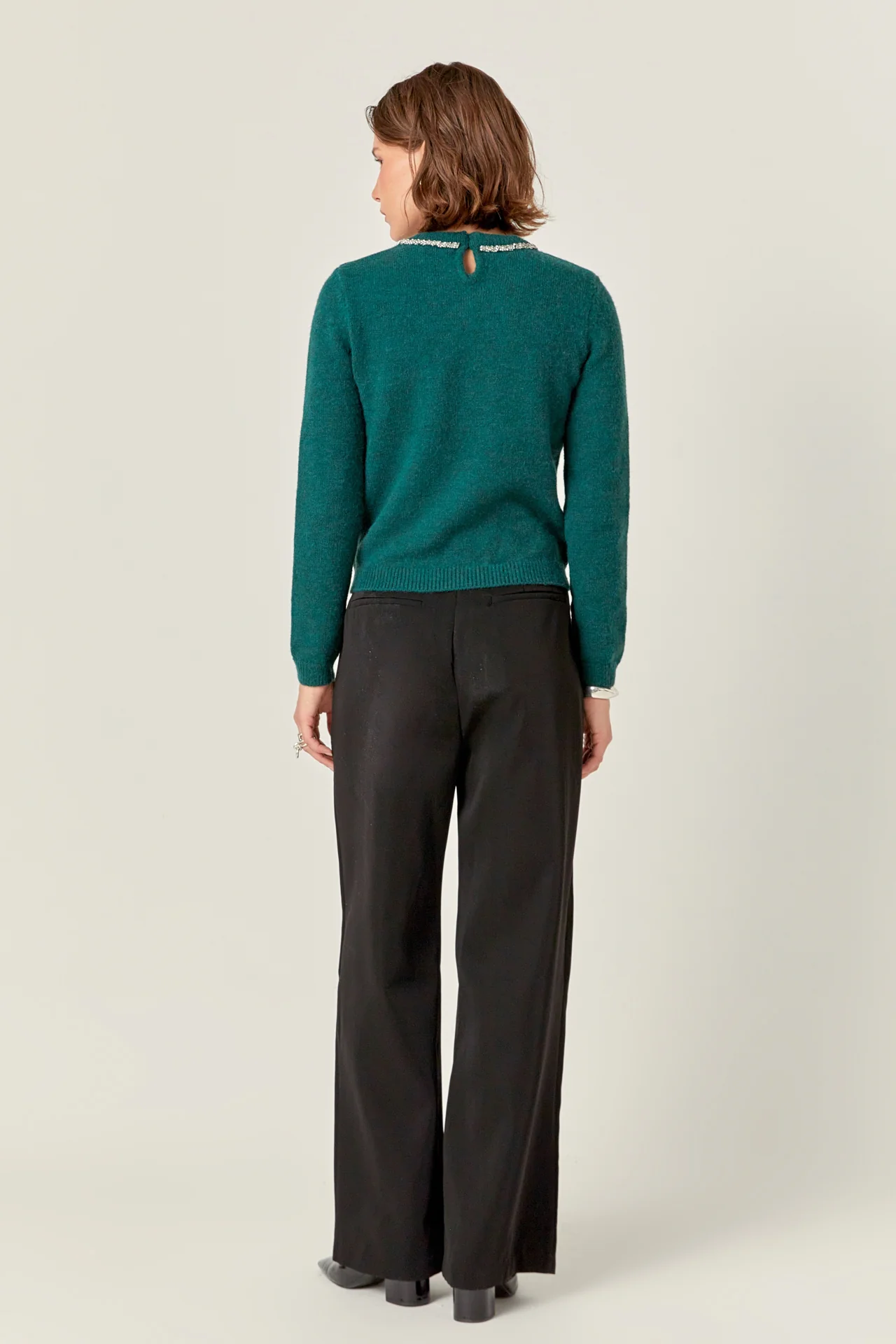 Rhinestone Bow Knit - Image 40