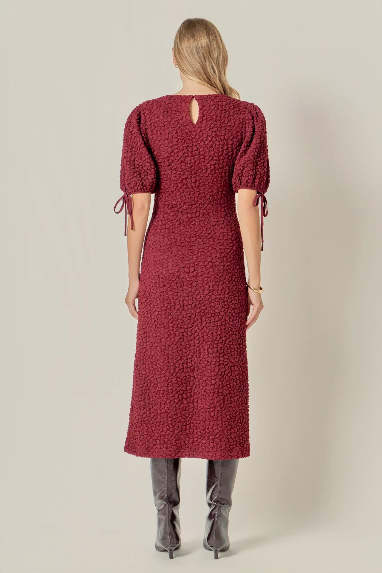 Smocked Midi Dress - Image 20