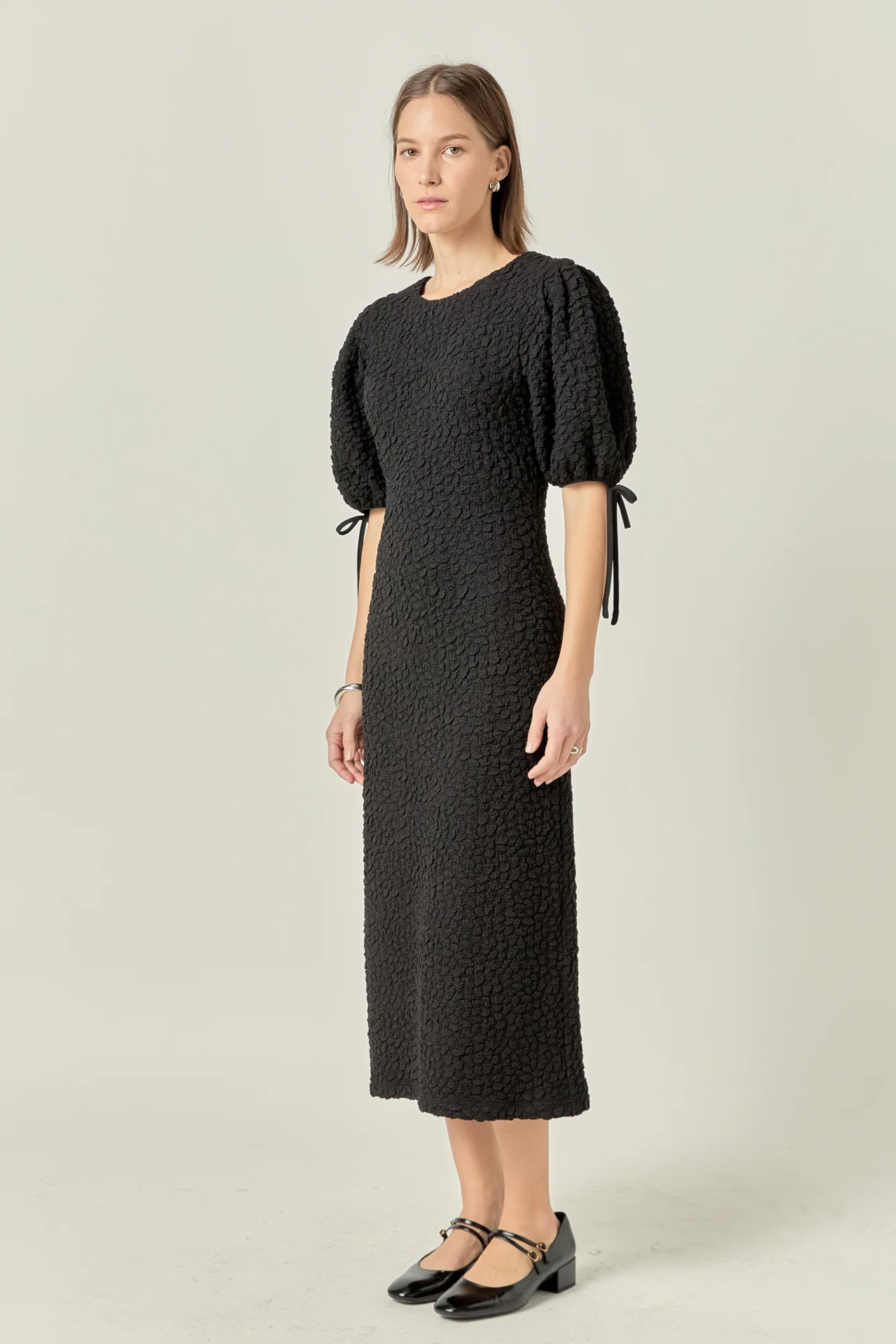 Smocked Midi Dress - Image 38
