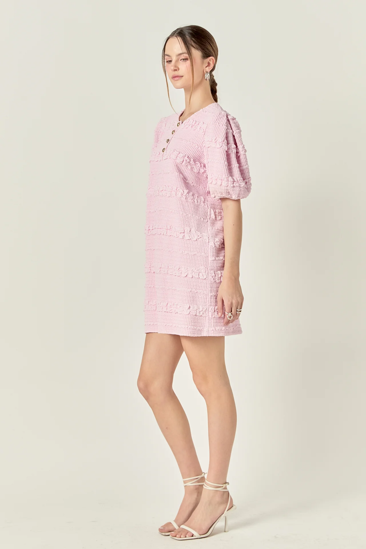 Smocked Mini Dress - Image 10