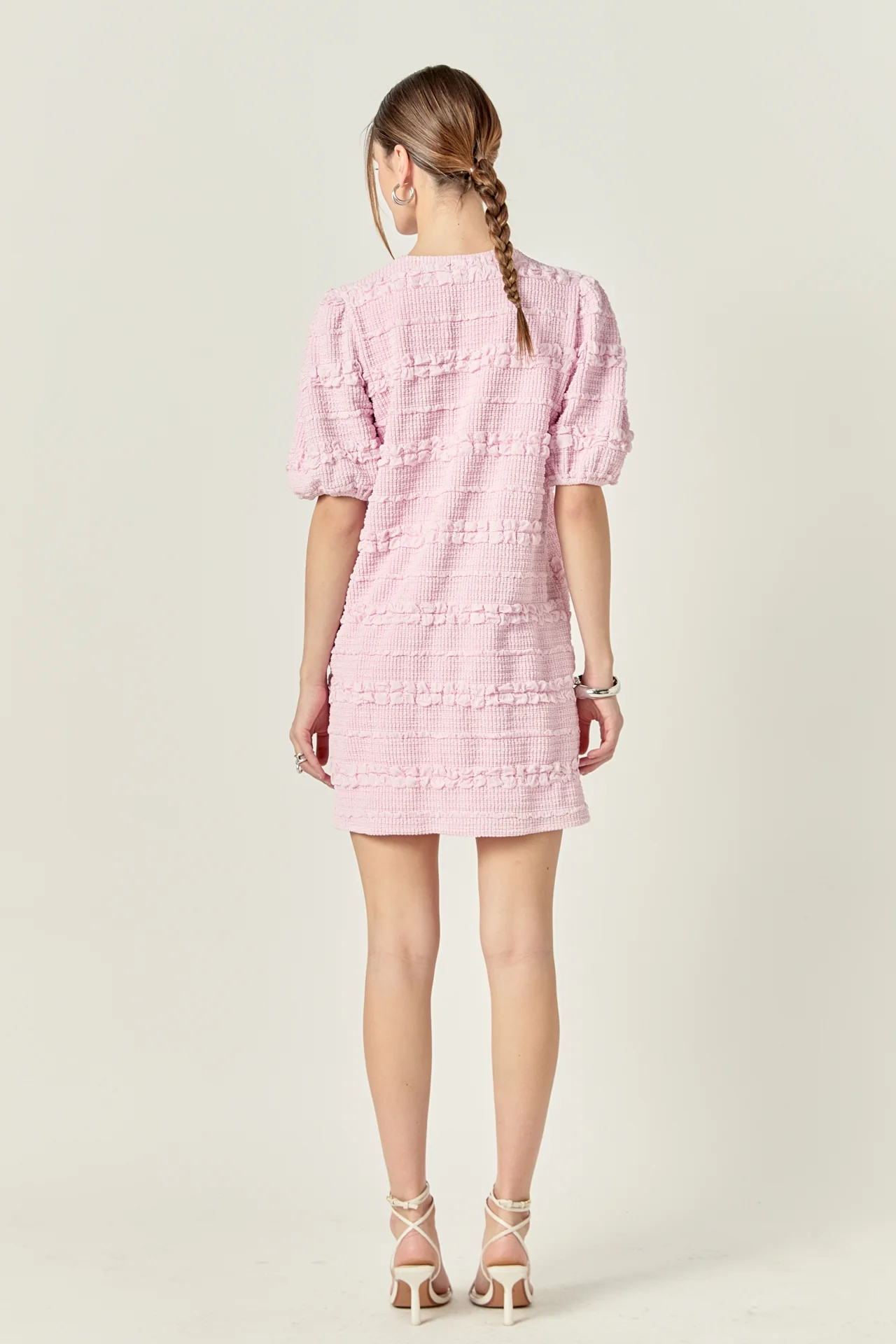 Smocked Mini Dress - Image 12