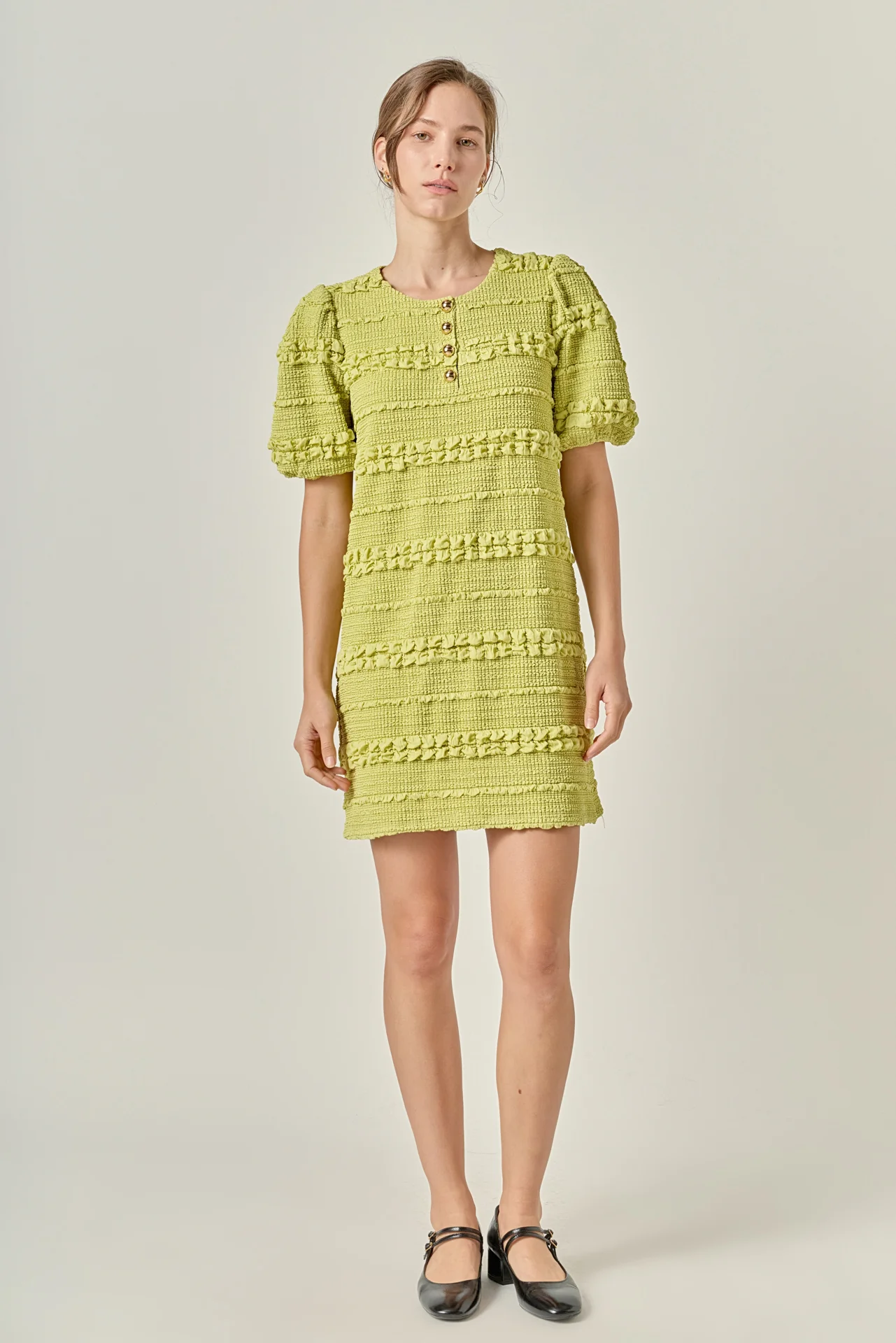 Smocked Mini Dress - Image 13