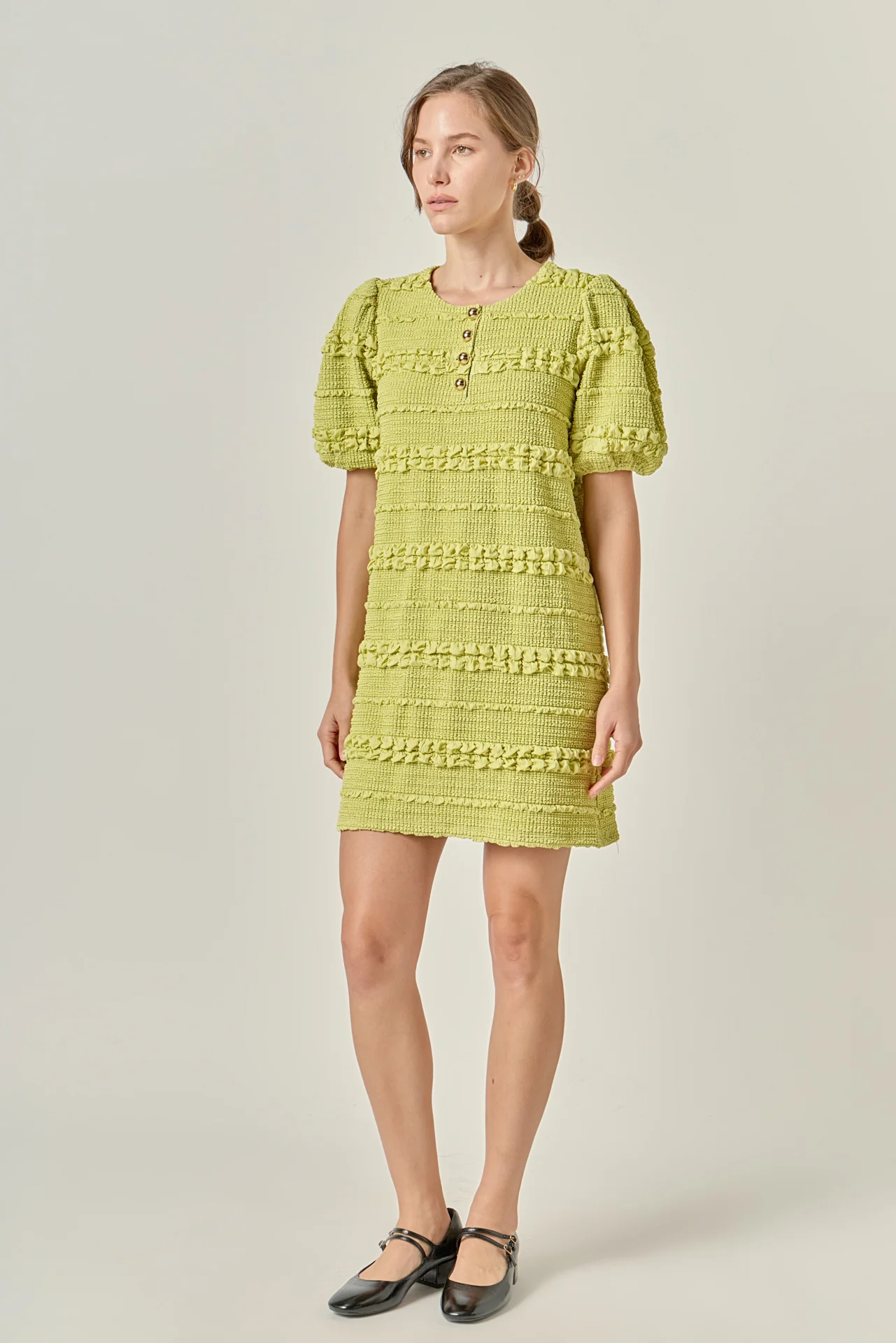 Smocked Mini Dress - Image 15