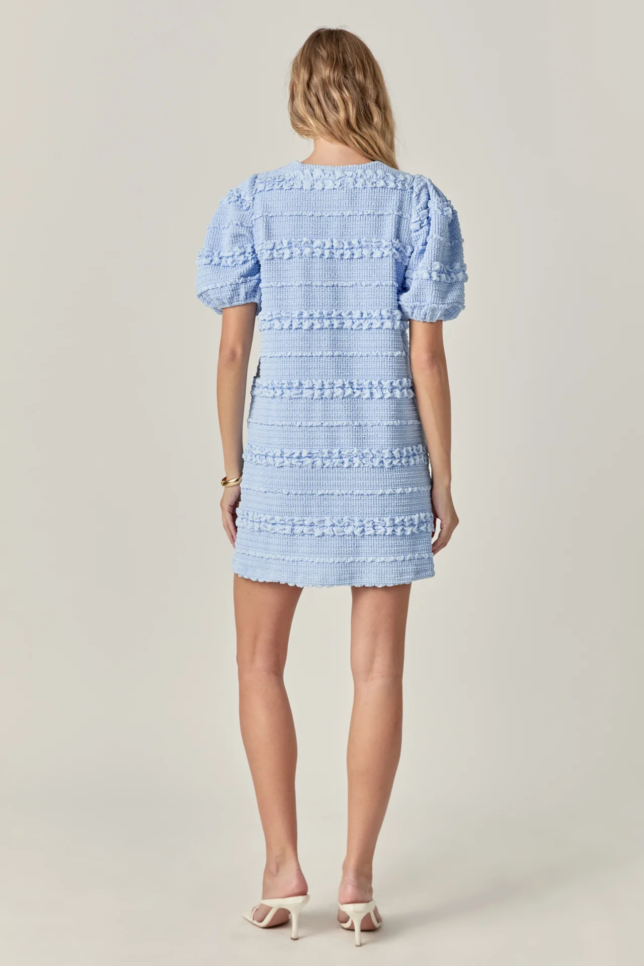 Smocked Mini Dress - Image 21