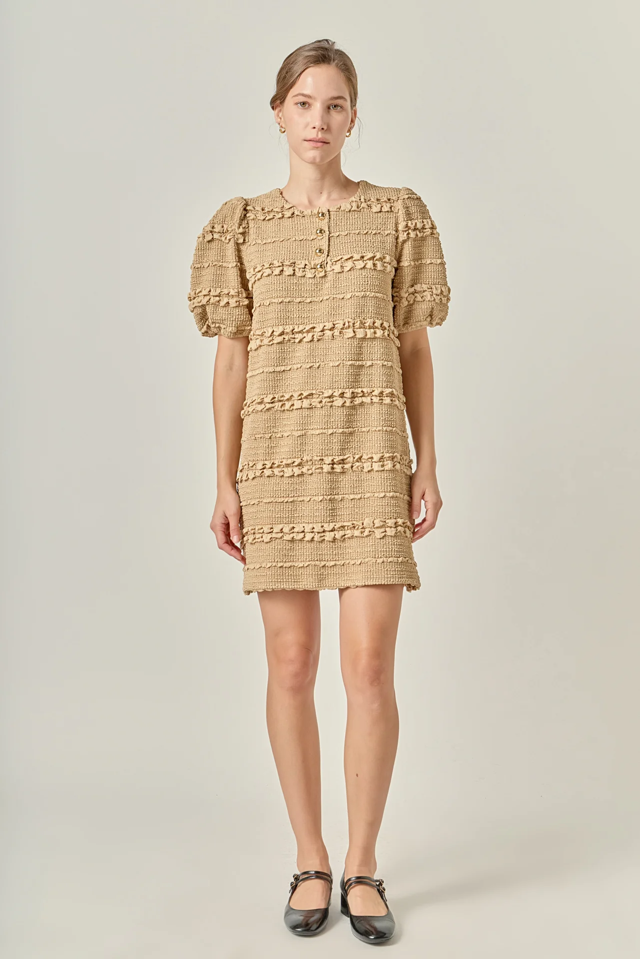 Smocked Mini Dress - Image 23