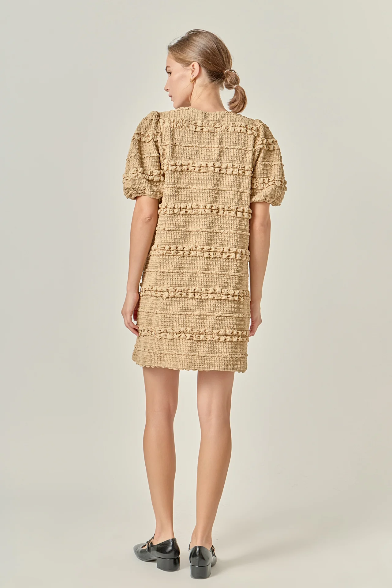 Smocked Mini Dress - Image 26
